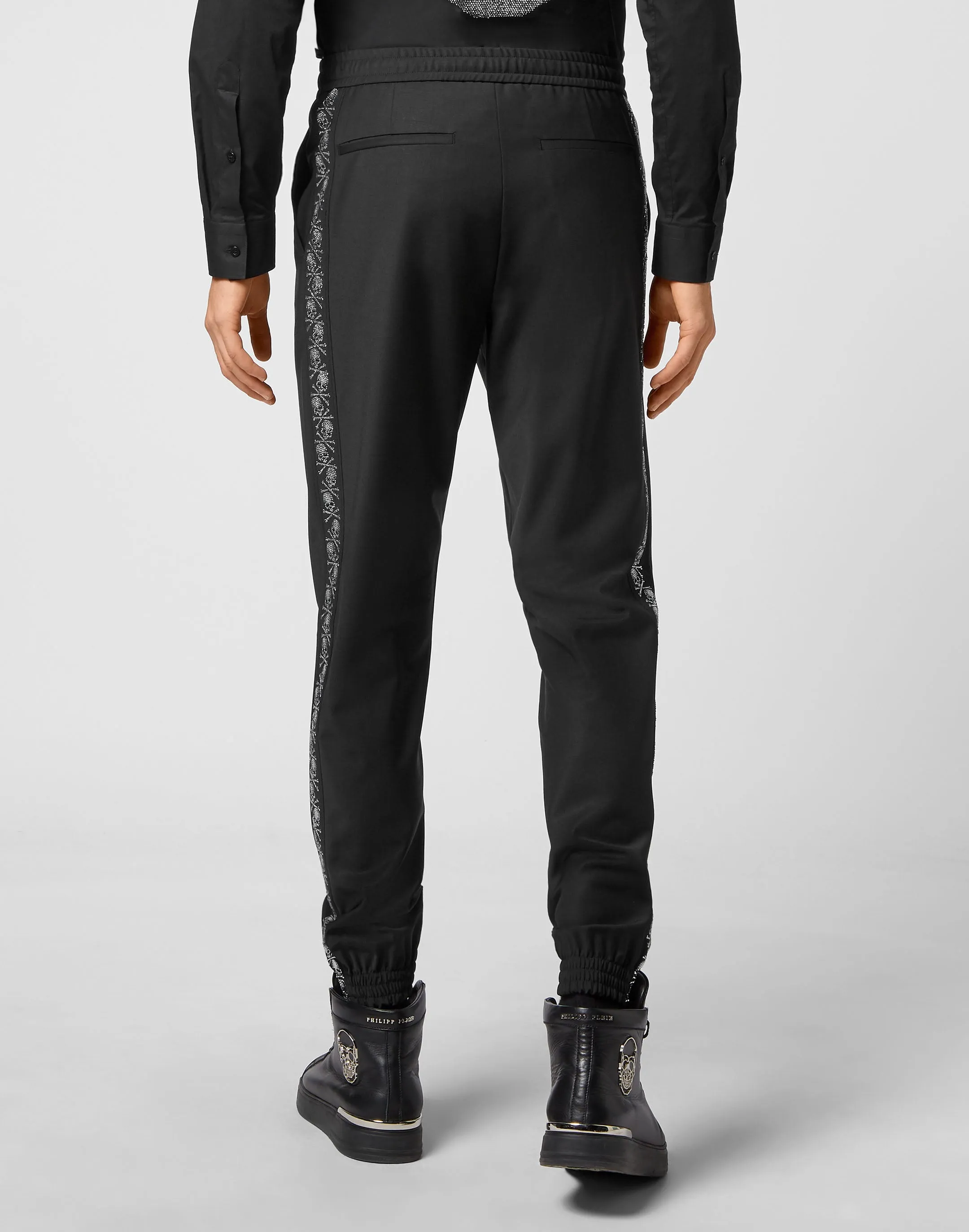 Jogging Trousers Skull strass