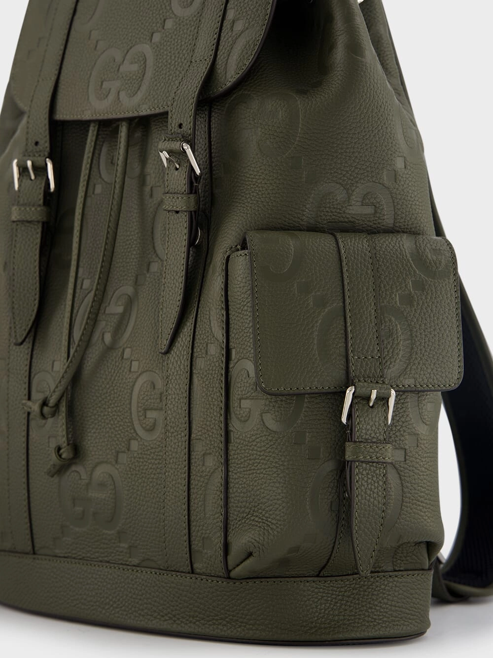 Jumbo GG Leather Backpack