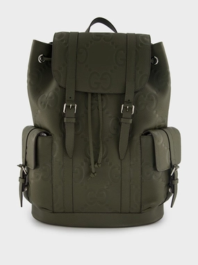 Jumbo GG Leather Backpack