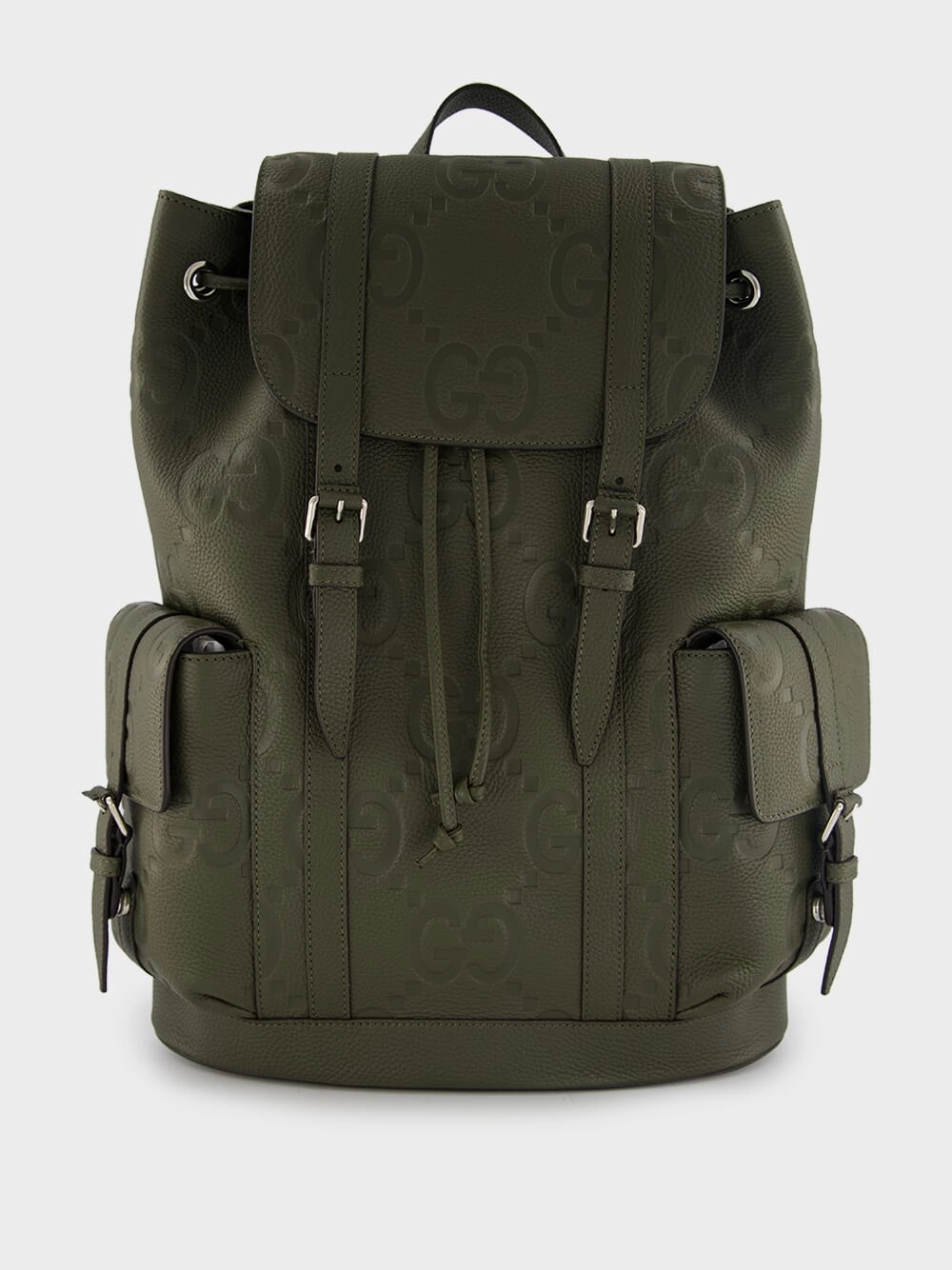 Jumbo GG Leather Backpack