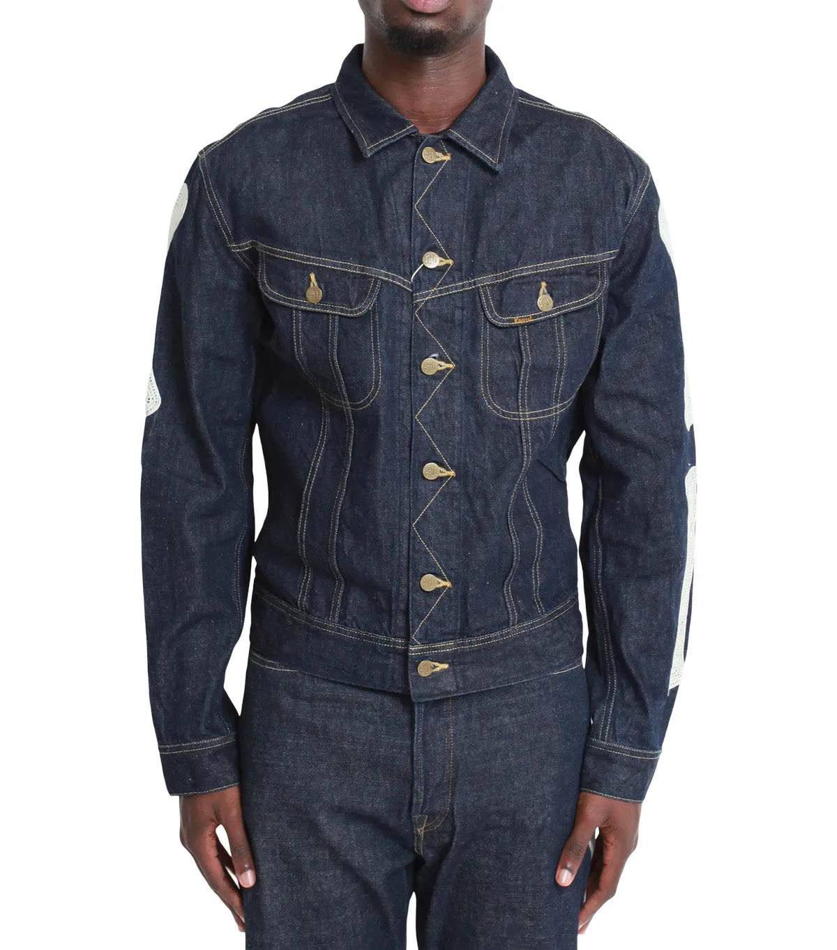 Kapital 11.5oz Denim Mexican Tuxedo Westerner Jacket Indigo