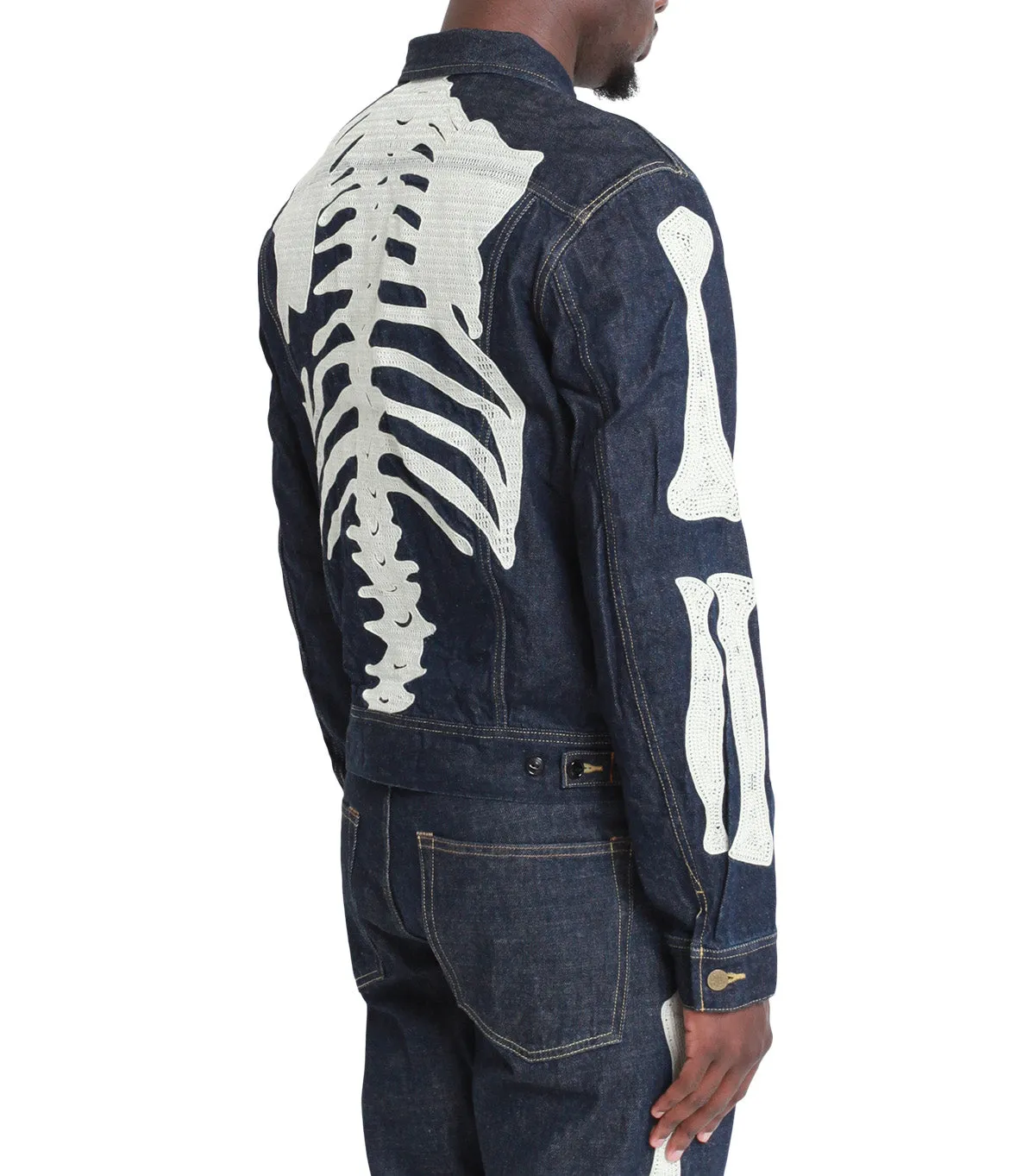 Kapital 11.5oz Denim Mexican Tuxedo Westerner Jacket Indigo