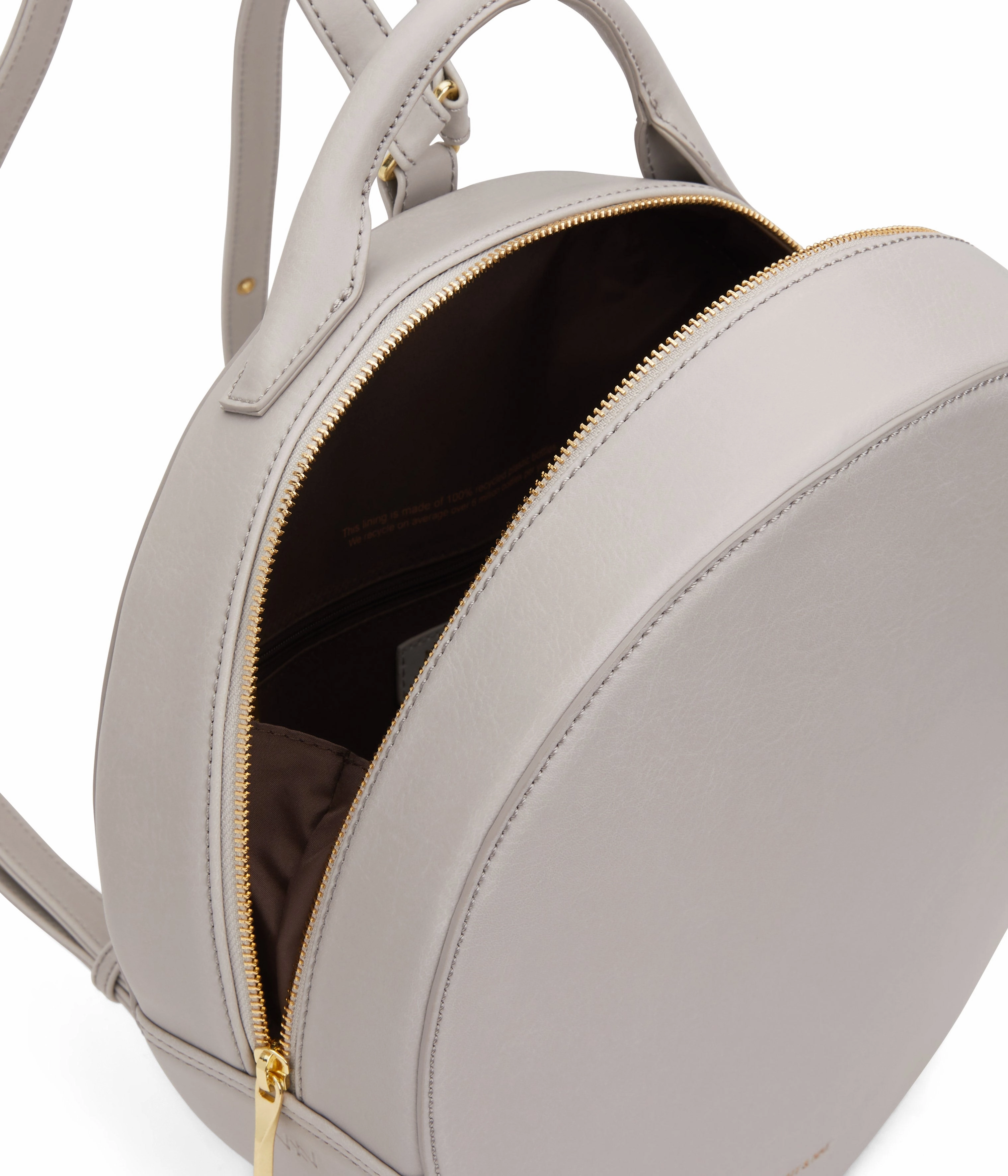 KIARA Vegan Round Backpack - Vintage