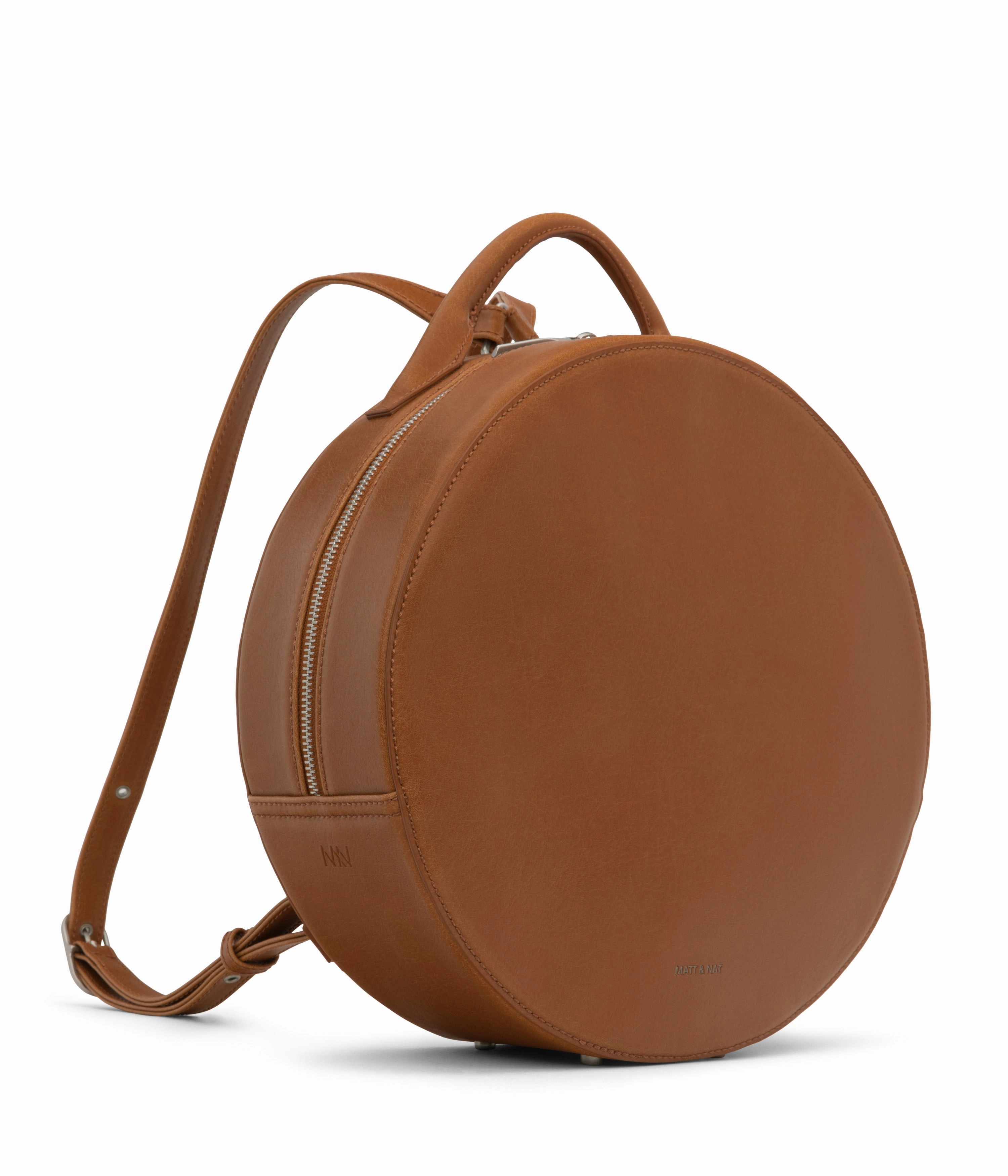 KIARA Vegan Round Backpack - Vintage