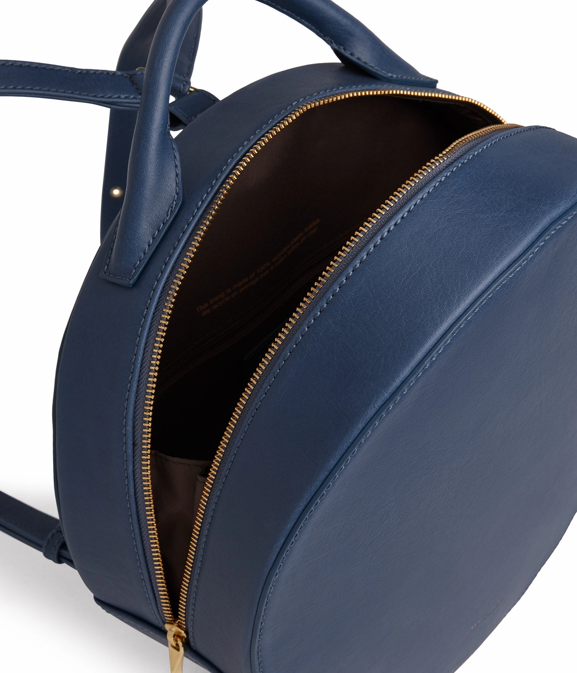 KIARA Vegan Round Backpack - Vintage