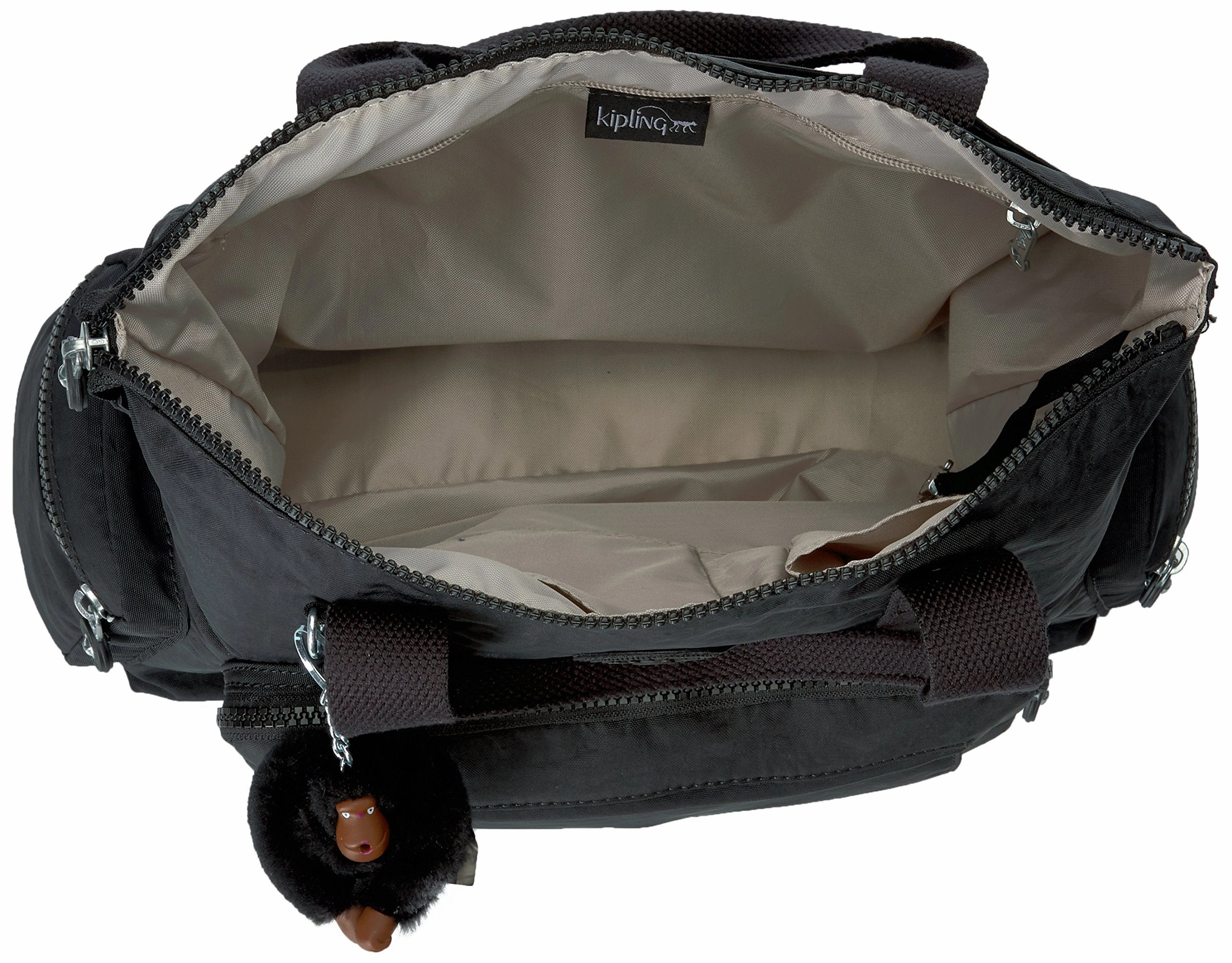Kipling Alvy Black Convertible Handbag