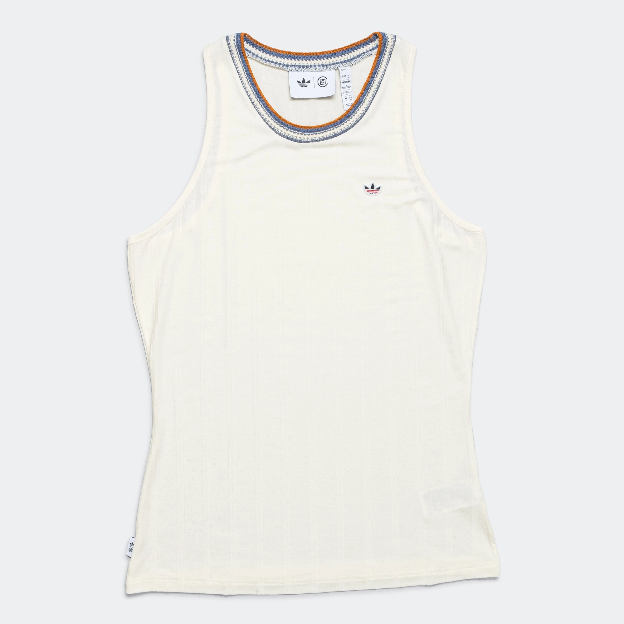 Knit Rib Tank by Edison Chen x CLOT - Cream White