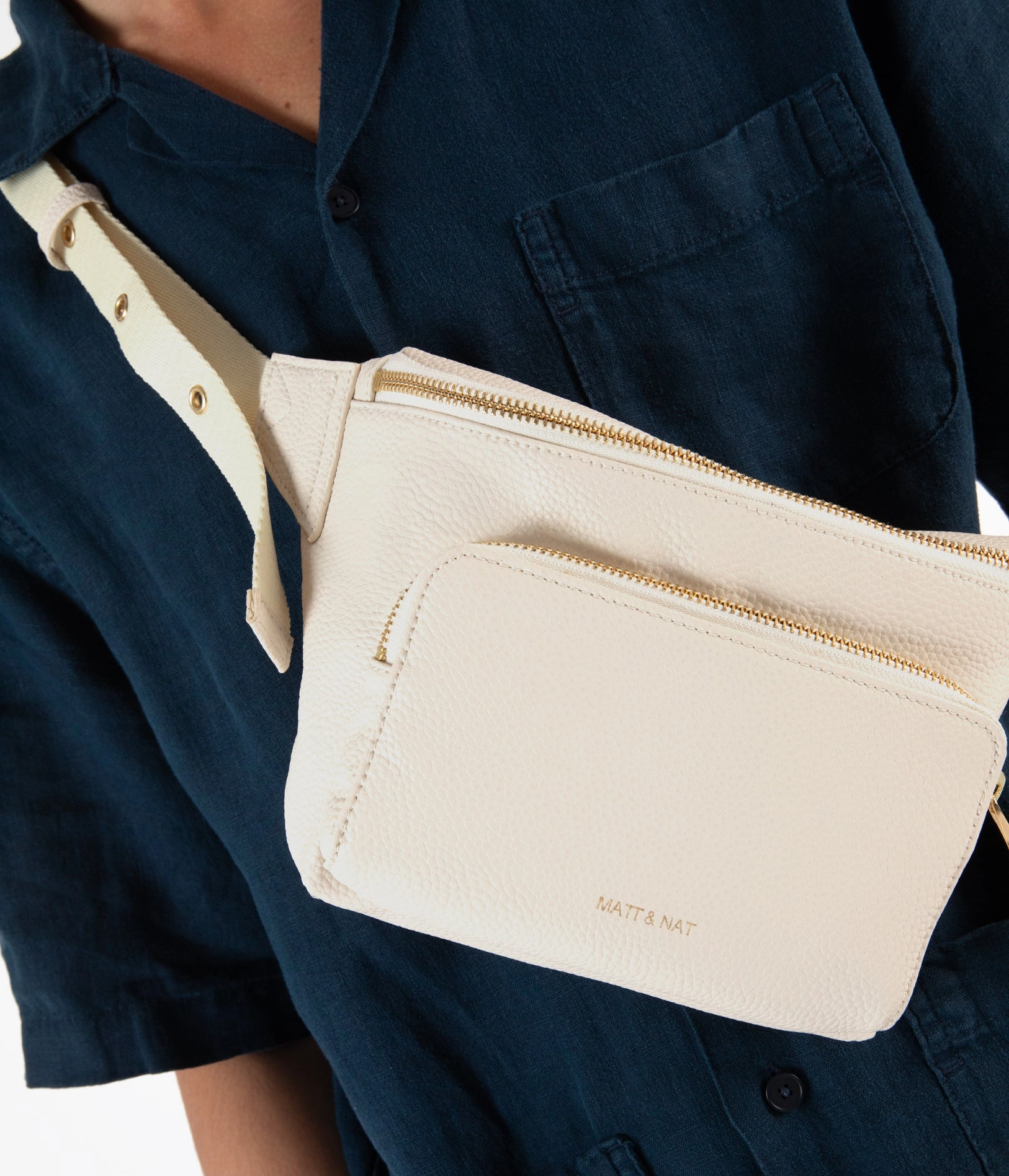 KORA Vegan Belt Bag - Grain