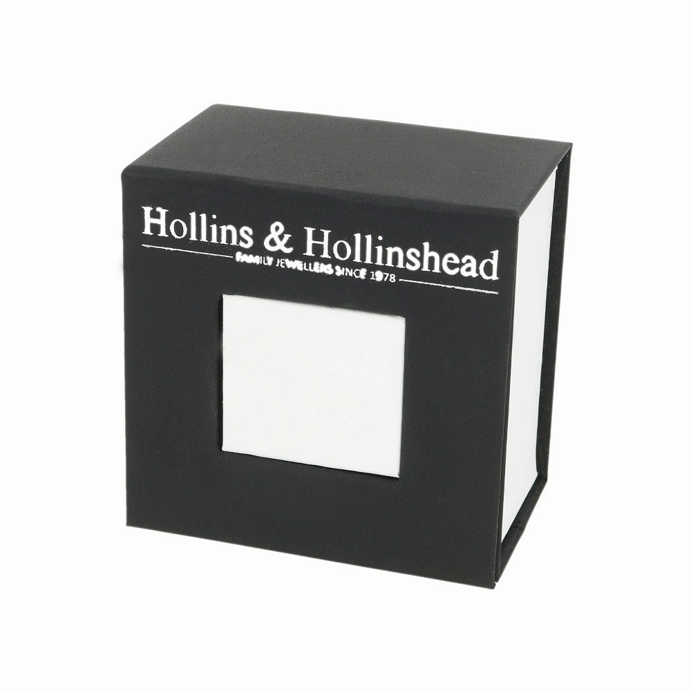 Ladies Sterling Silver Plain Hoop Earrings