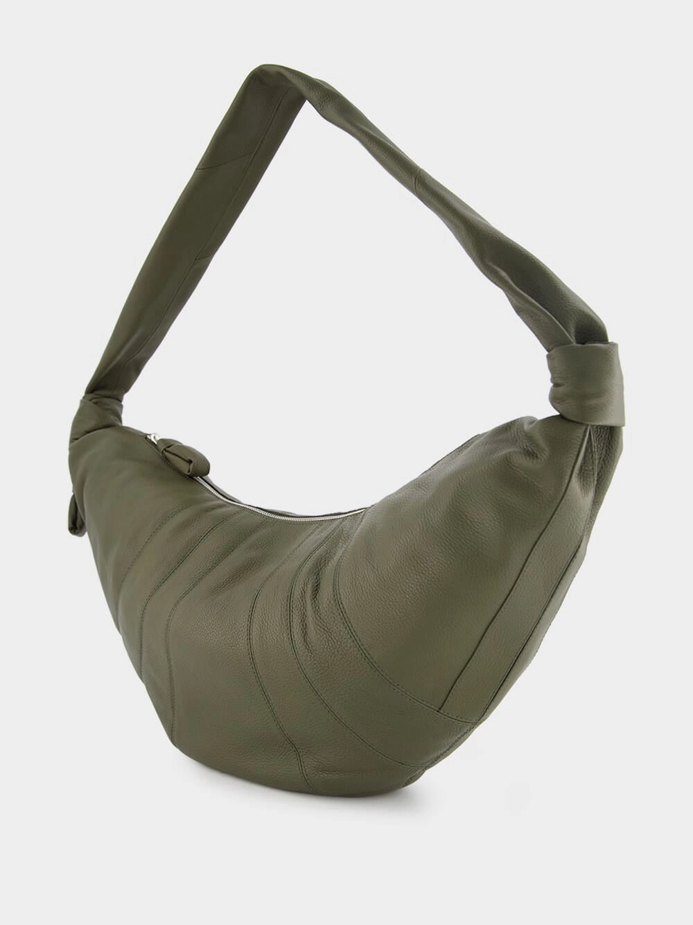 Large Croissant Leather Bag