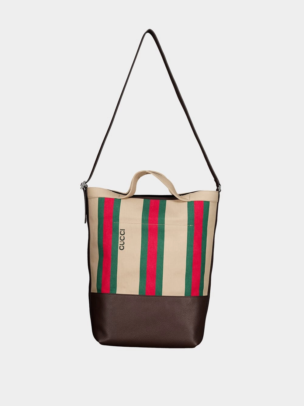 Large Tote Bag with Web Stripe