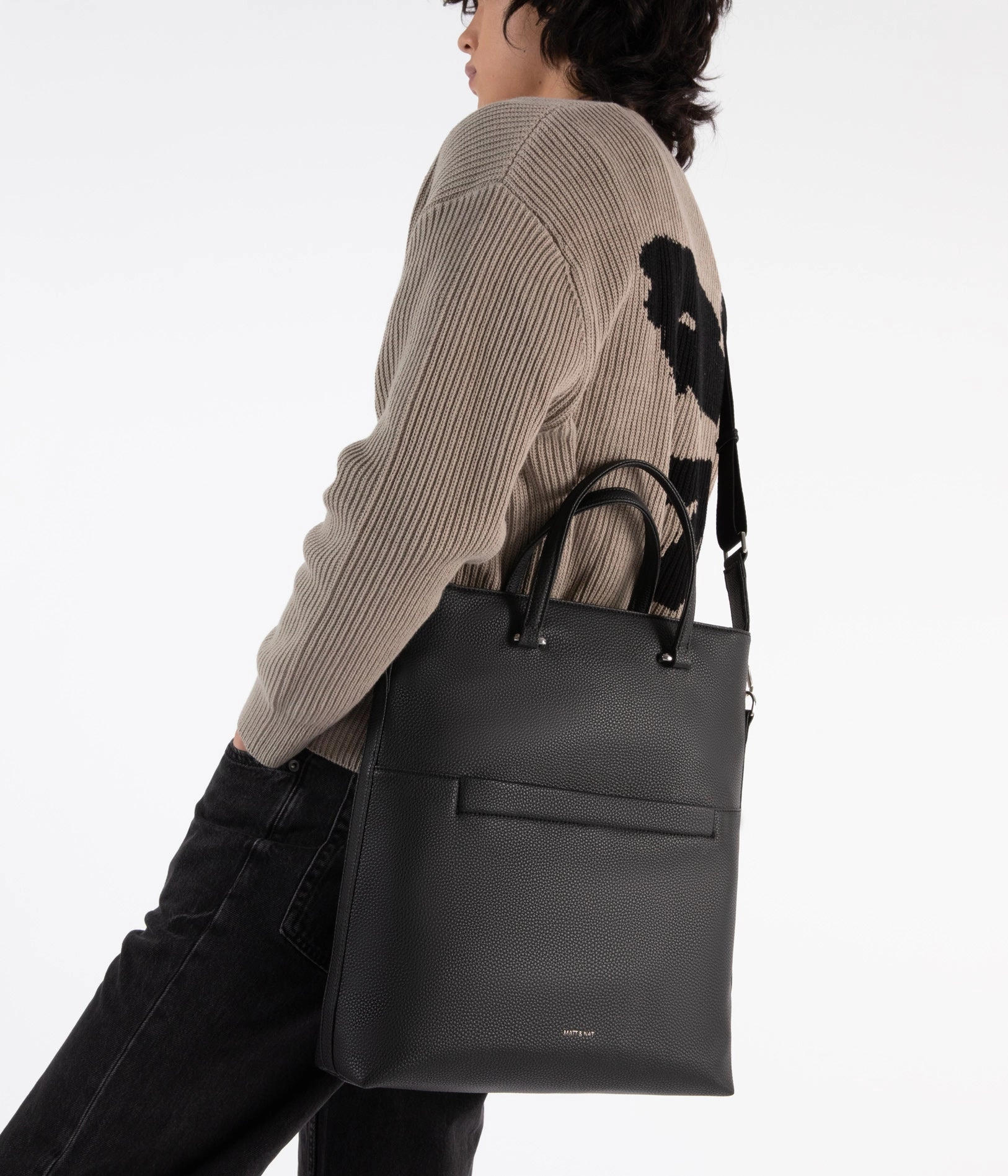 LENNIE Vegan Tote Bag - Grain