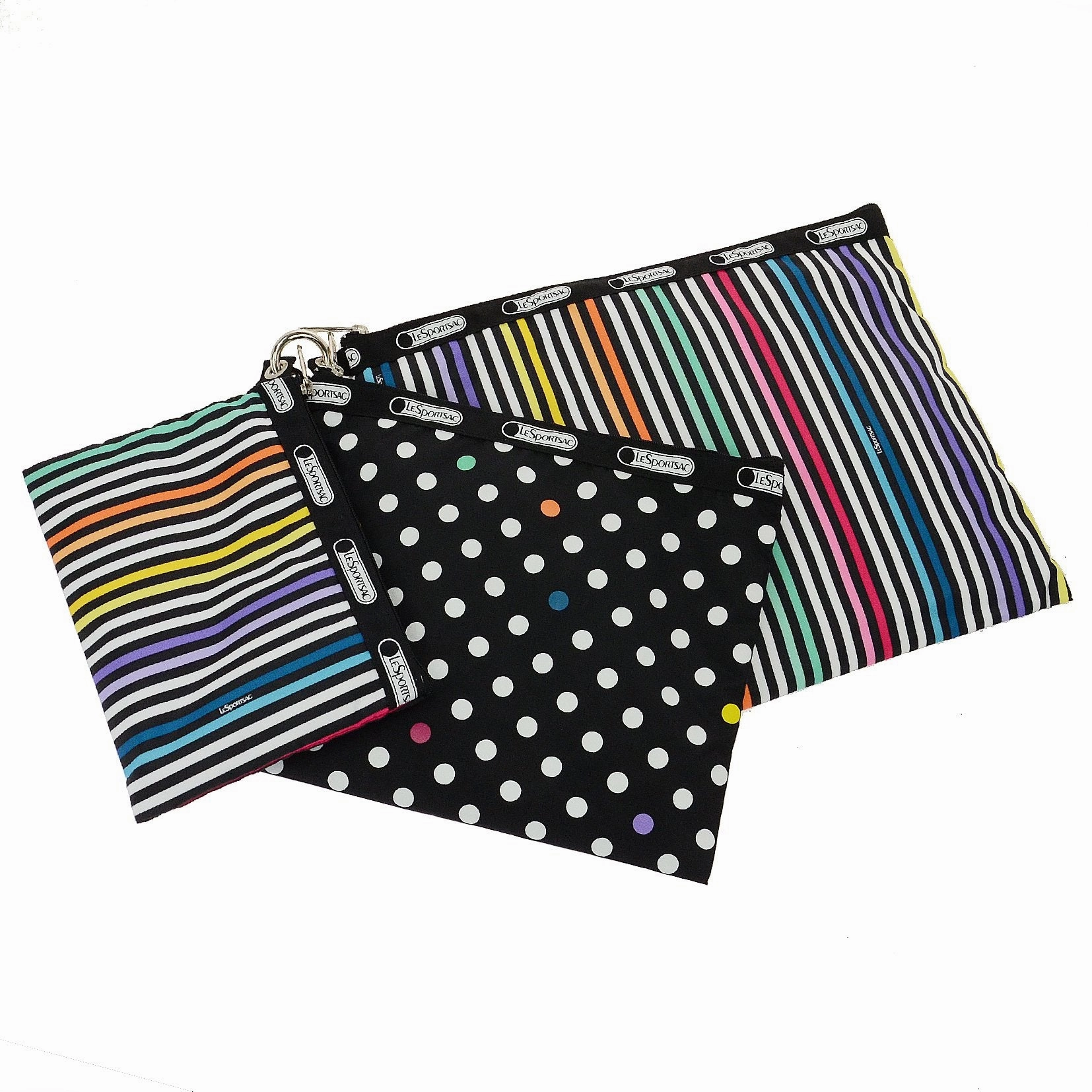 LeSportsac 3 Pack Of Pouches Cosmetic Case