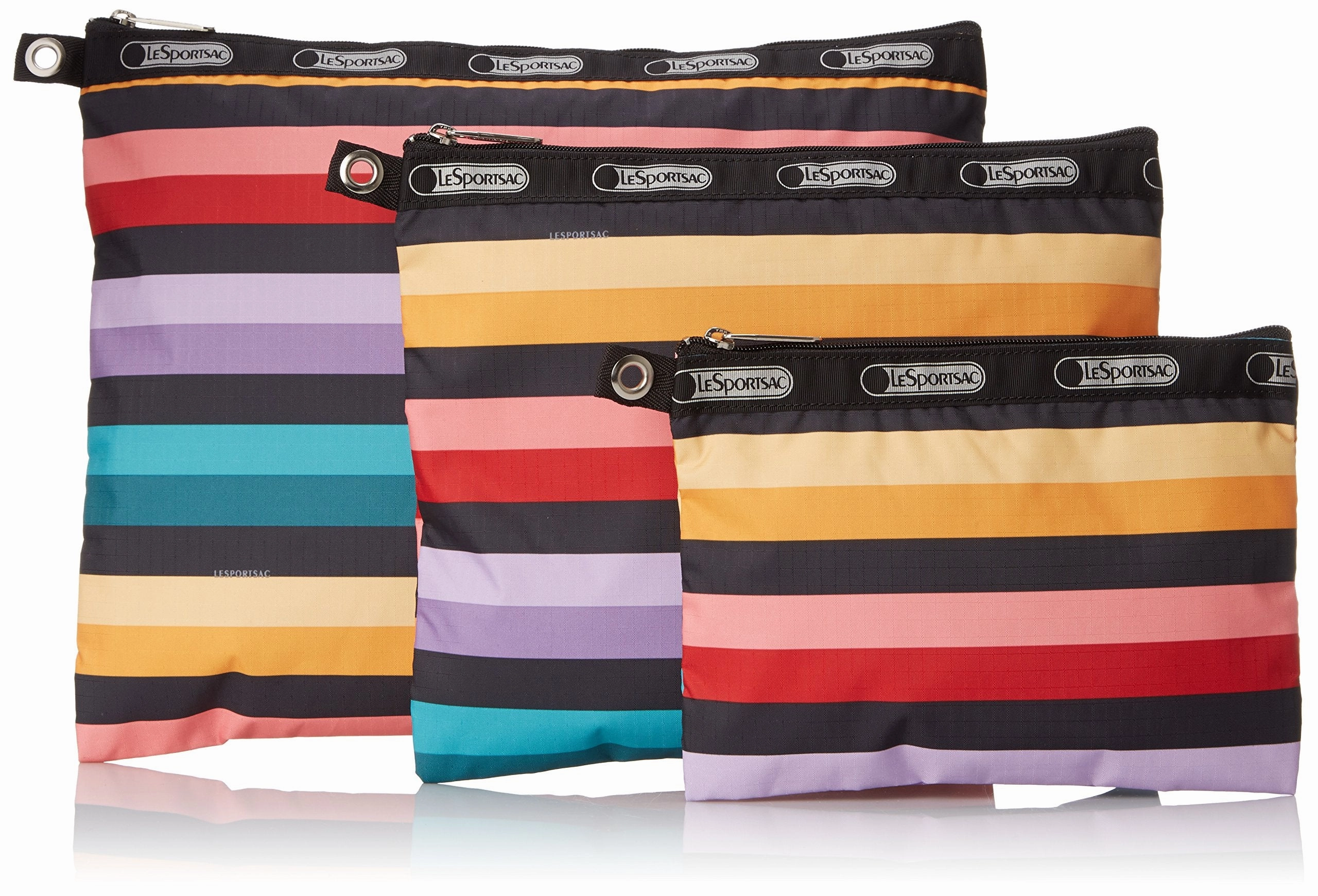LeSportsac 3 Pack Of Pouches Cosmetic Case