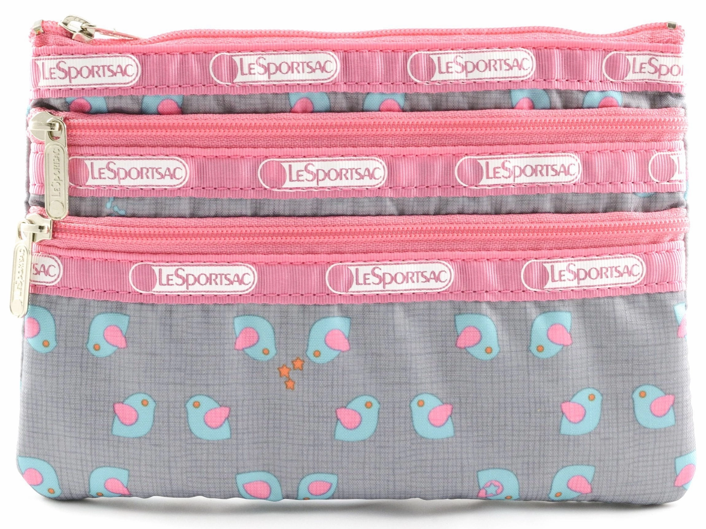 LeSportsac Boxed 3 Zip Cosmetic Bag