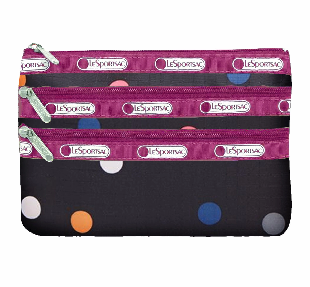 LeSportsac Boxed 3 Zip Cosmetic Bag