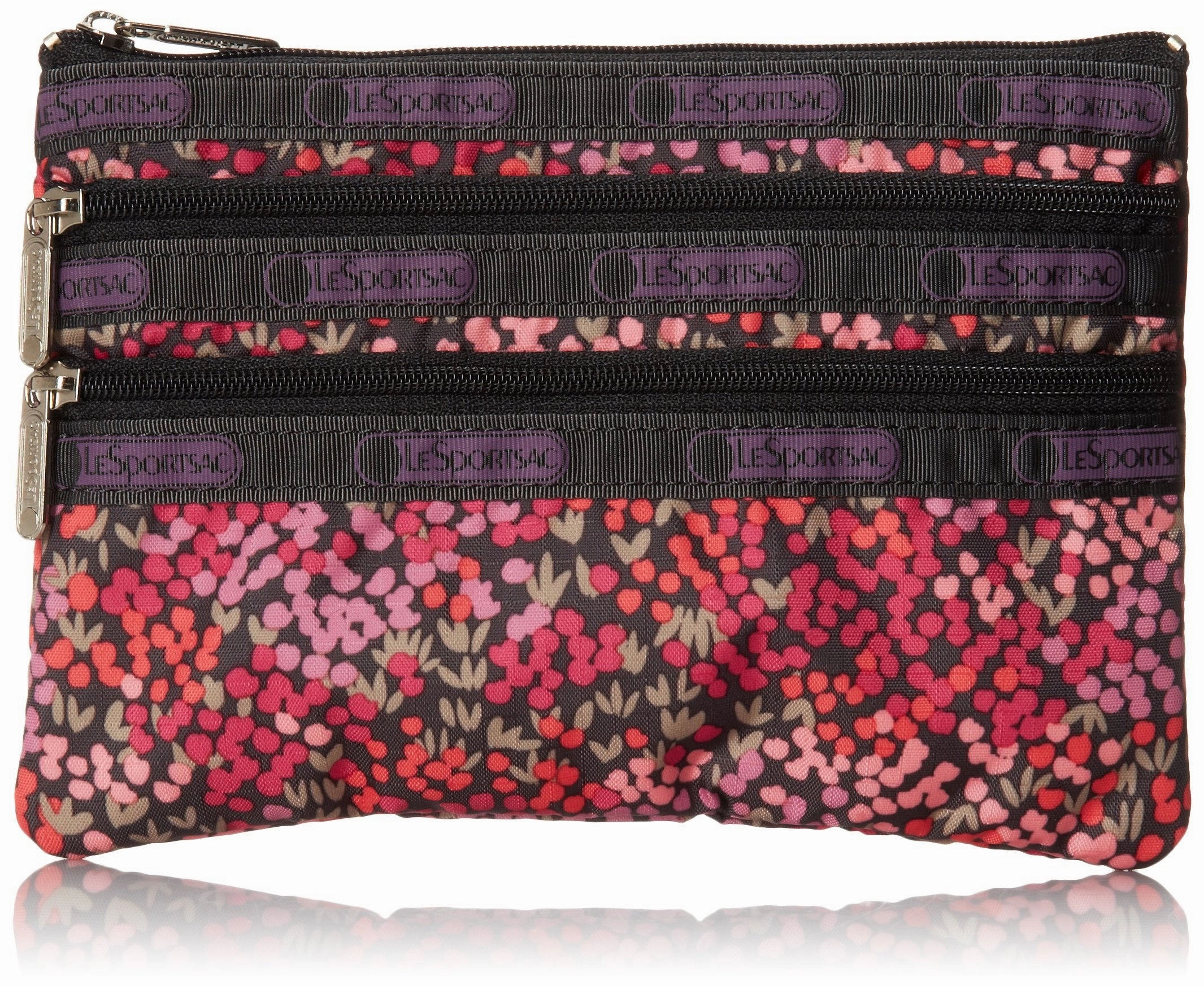 LeSportsac Boxed 3 Zip Cosmetic Bag