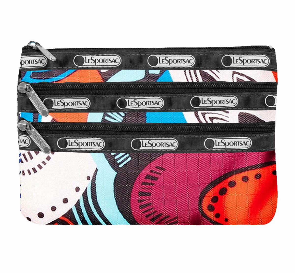 LeSportsac Boxed 3 Zip Cosmetic Bag