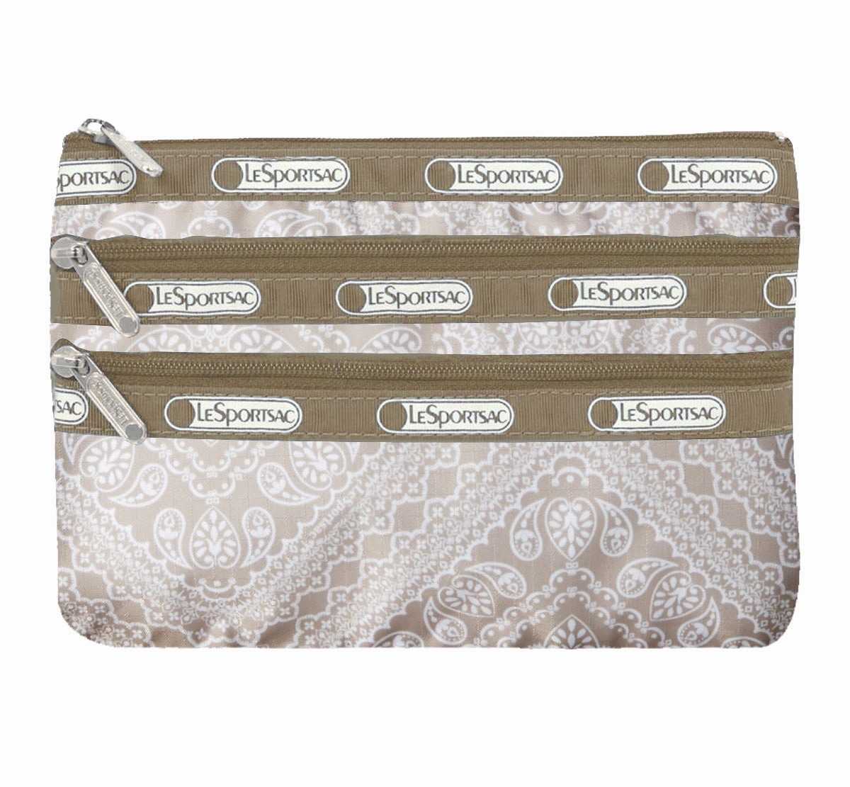 LeSportsac Boxed 3 Zip Cosmetic Bag