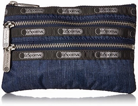 LeSportsac Modern 3 Zip Case Cosmetic Bag True