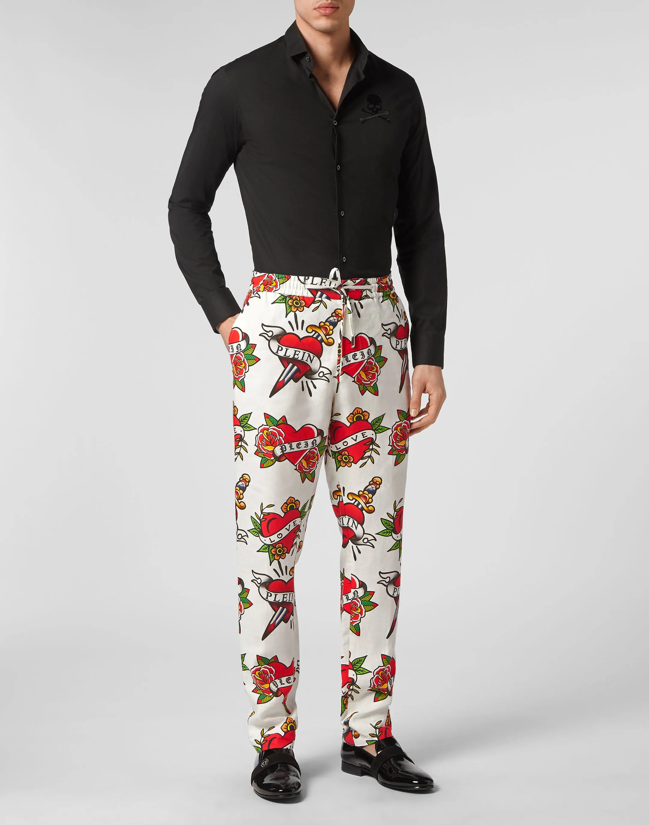 Linen Jogging Trousers Love