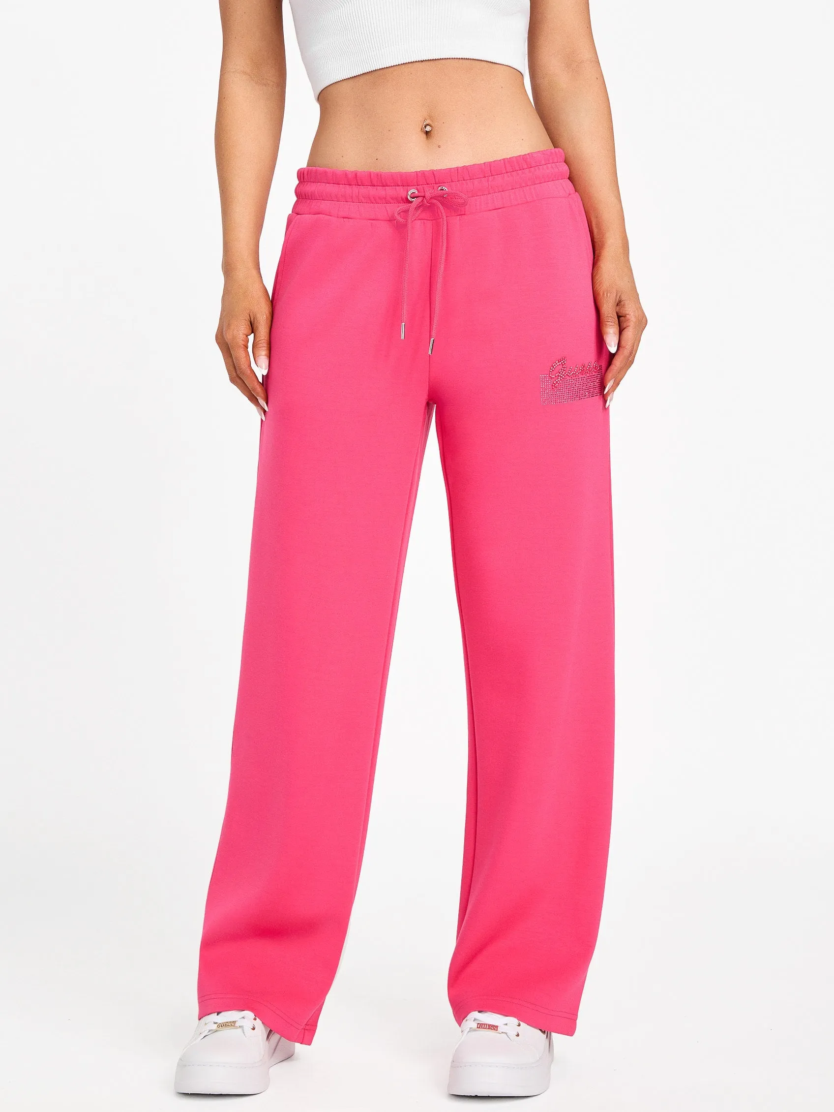 Linn Logo Wide Leg Active Pants
