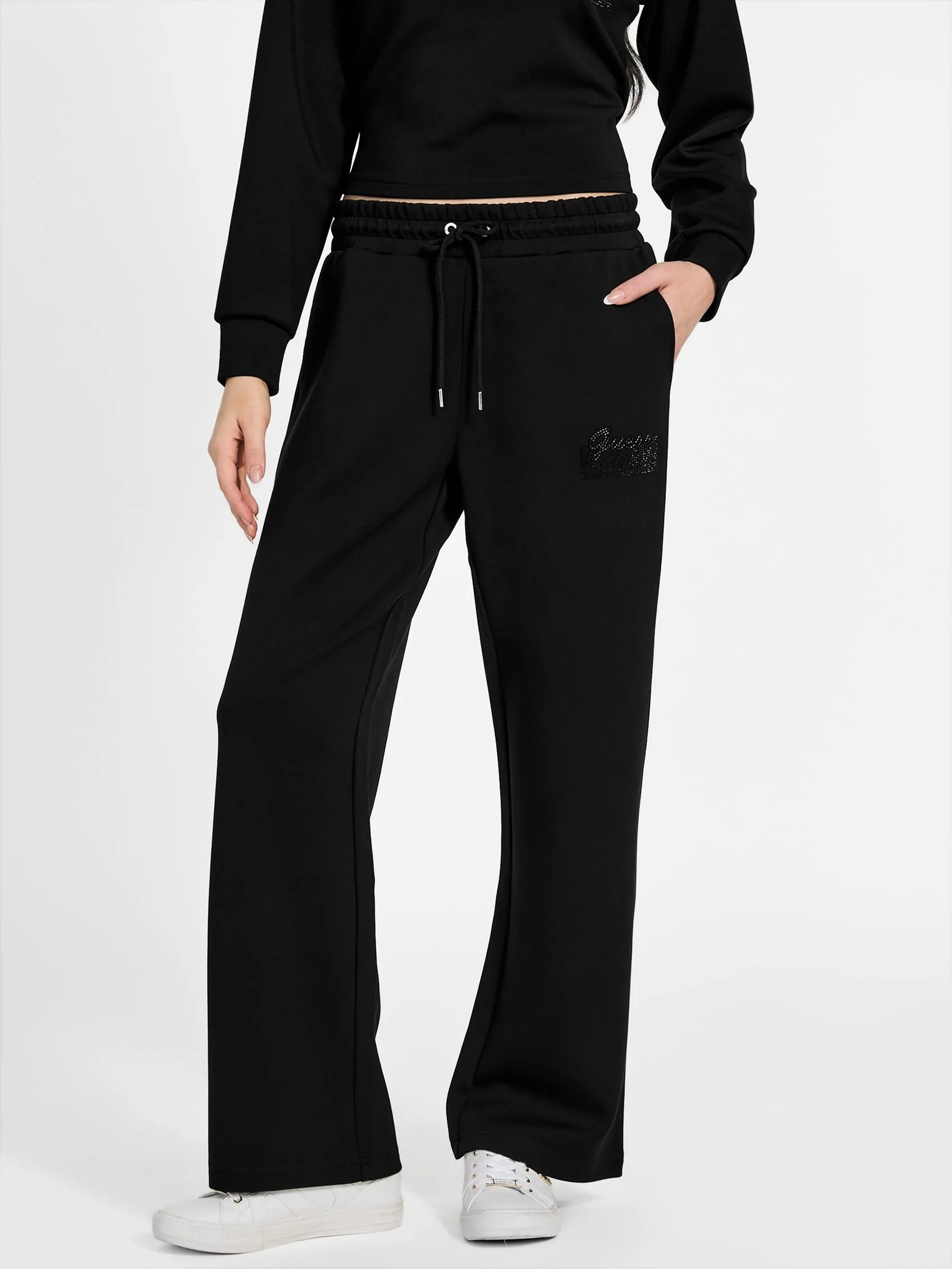 Linn Logo Wide Leg Active Pants