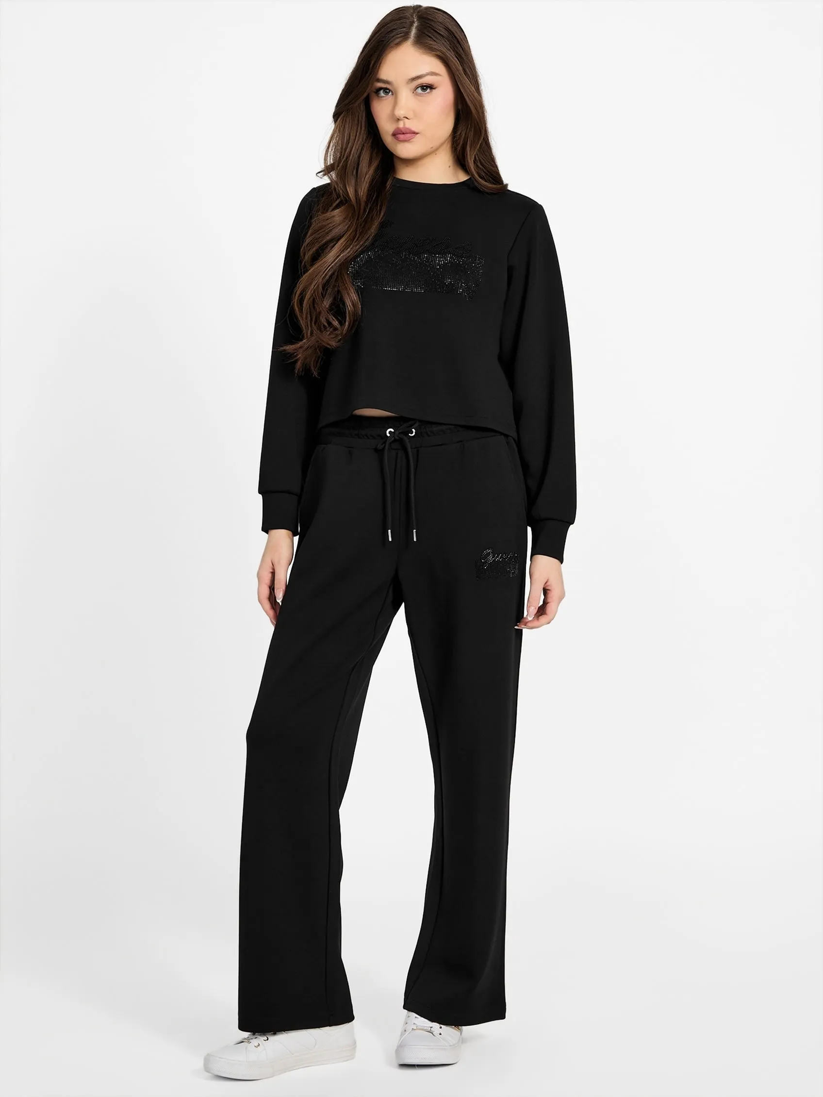 Linn Logo Wide Leg Active Pants