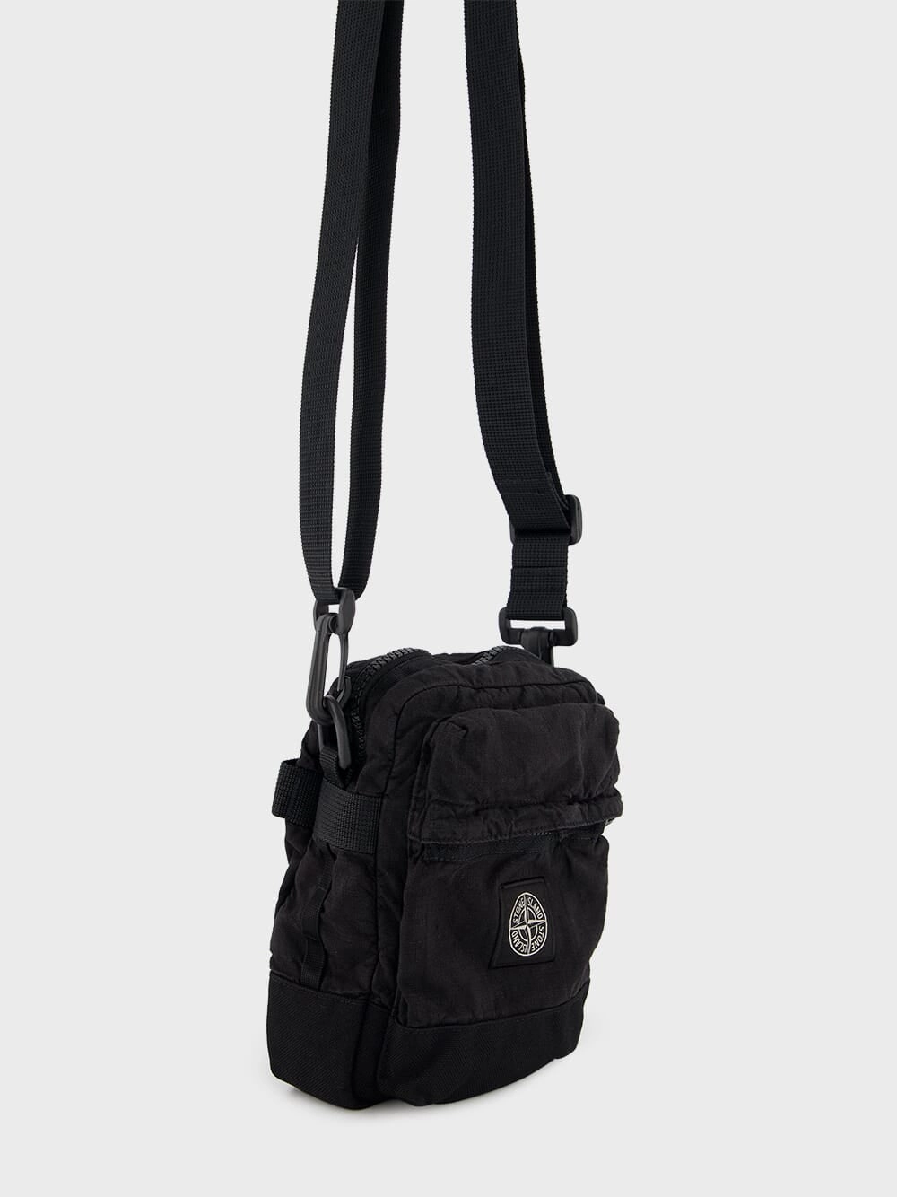 Lino Nylon Tela-TC Pouch Bag