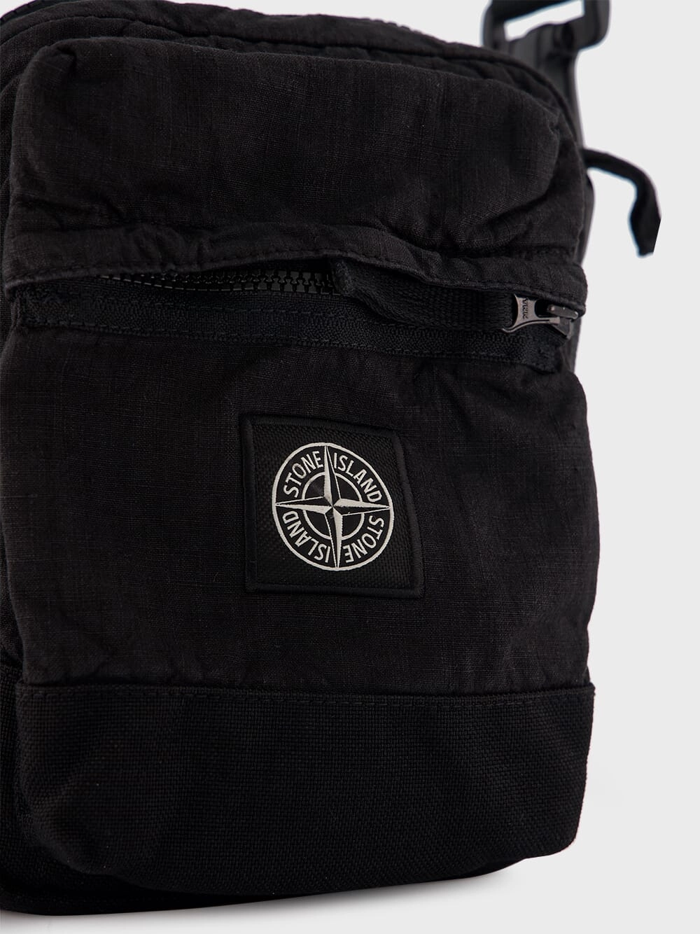 Lino Nylon Tela-TC Pouch Bag