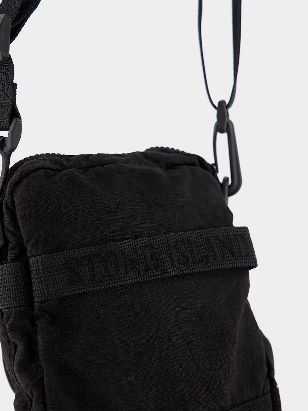 Lino Nylon Tela-TC Pouch Bag