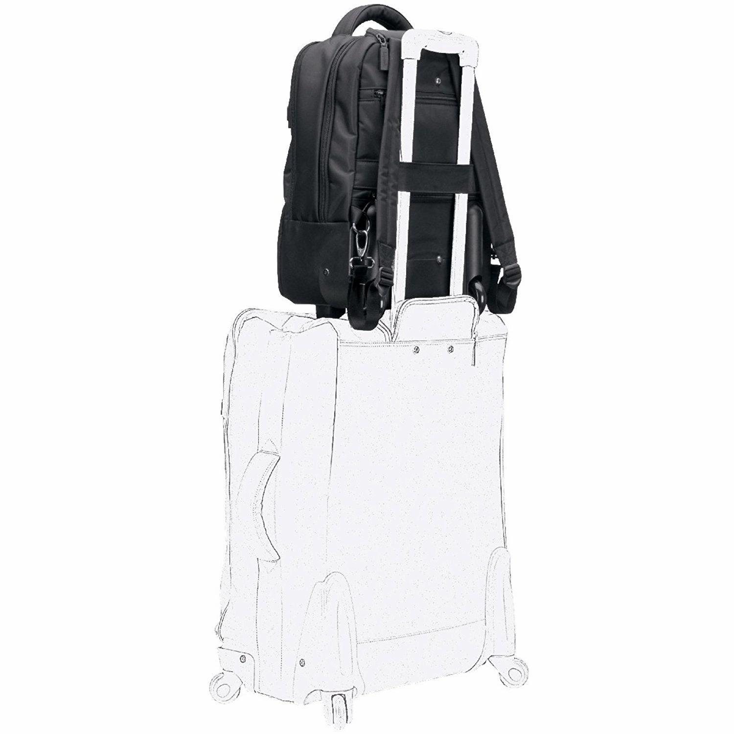 Lipault Wheeled Computer Backpack