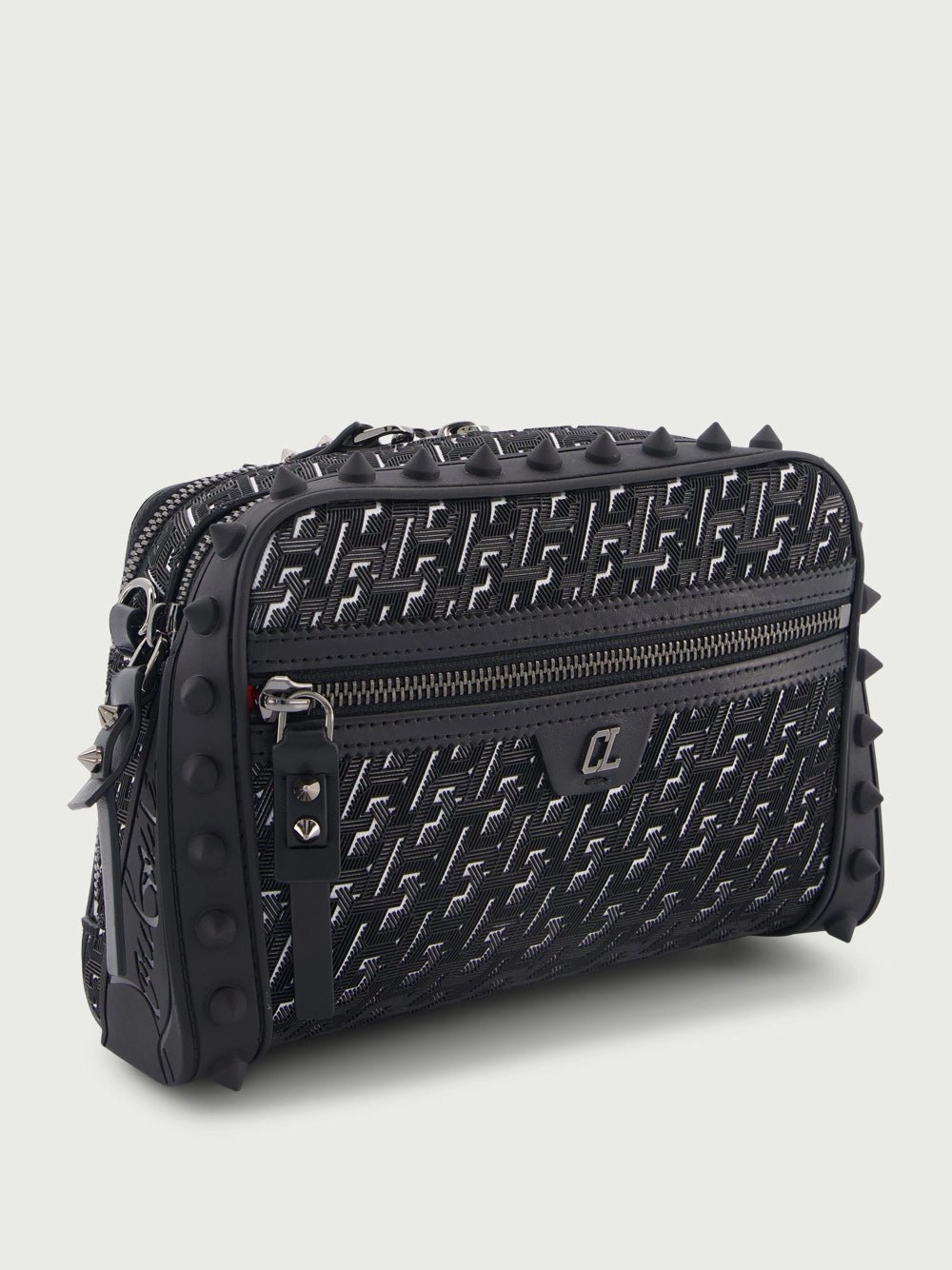 Loubitown leather messenger bag