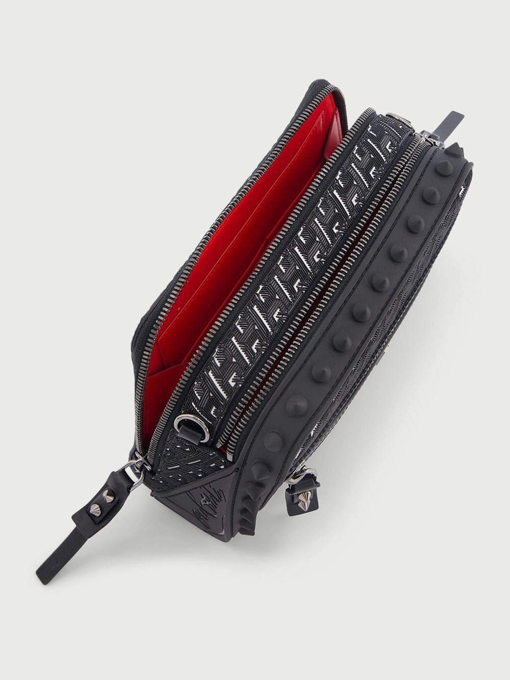 Loubitown leather messenger bag