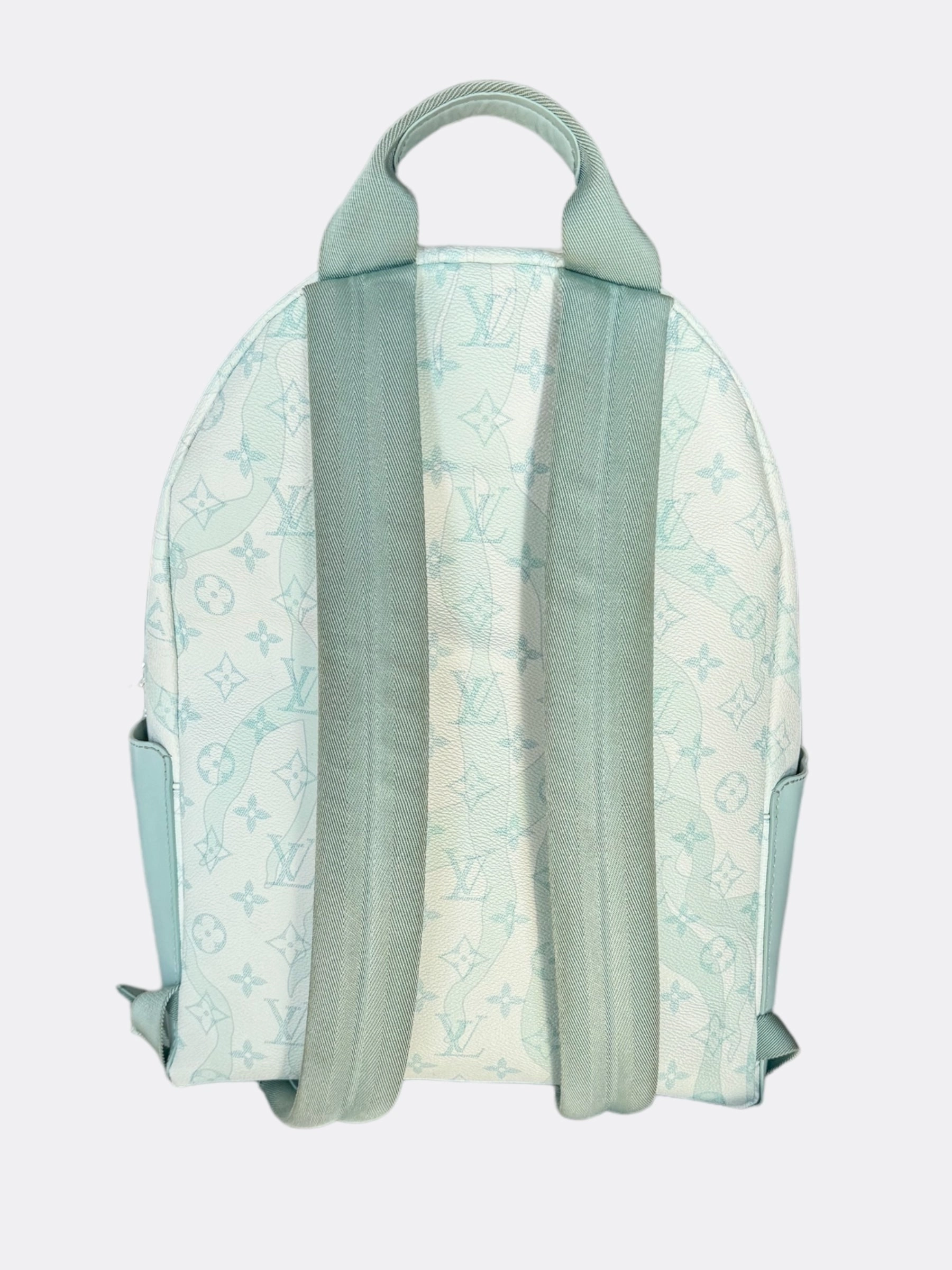 Louis Vuitton Aqua Garden Monogram Discovery Backpack