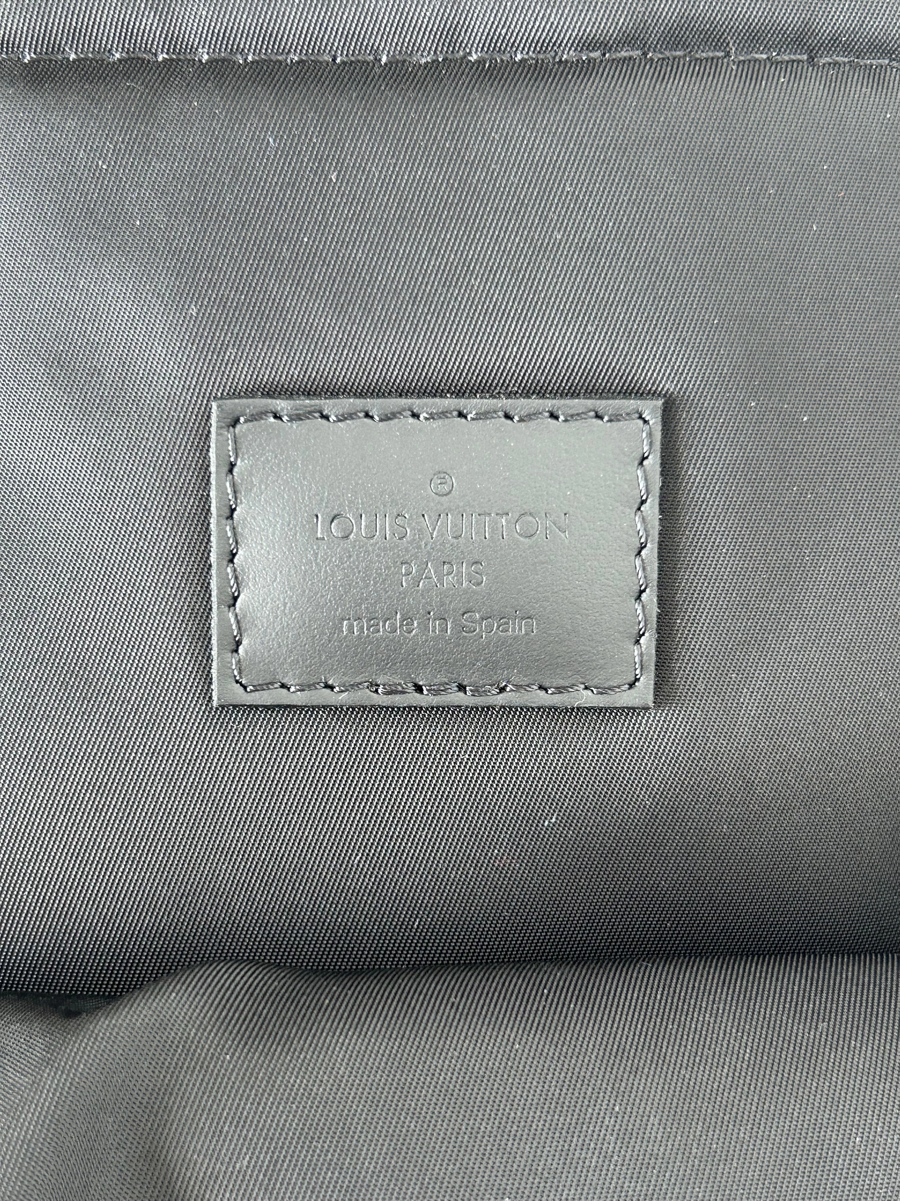 Louis Vuitton Black Comet Monogram Backpack