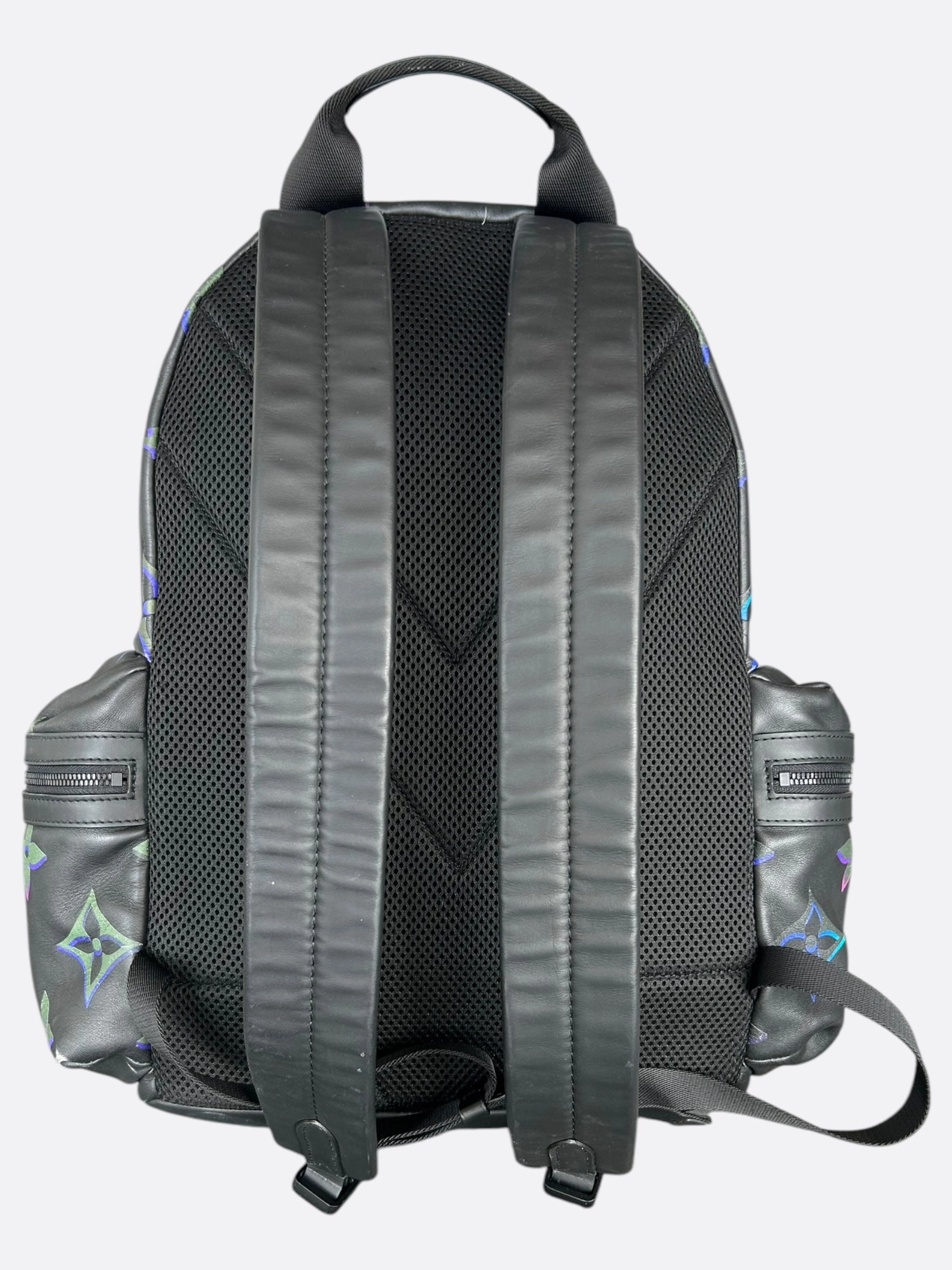 Louis Vuitton Black Comet Monogram Backpack