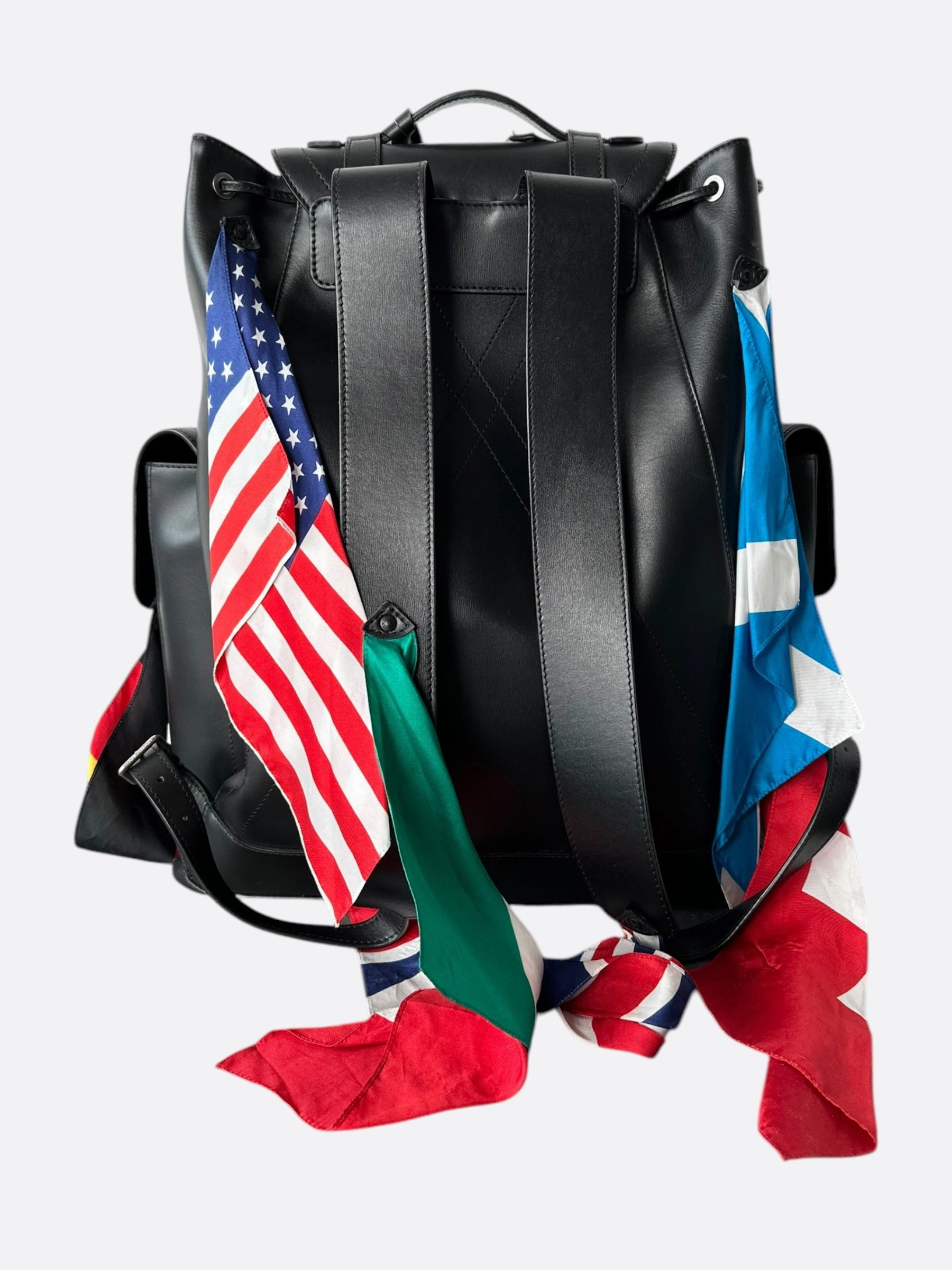 Louis Vuitton Black Flags Christopher Backpack