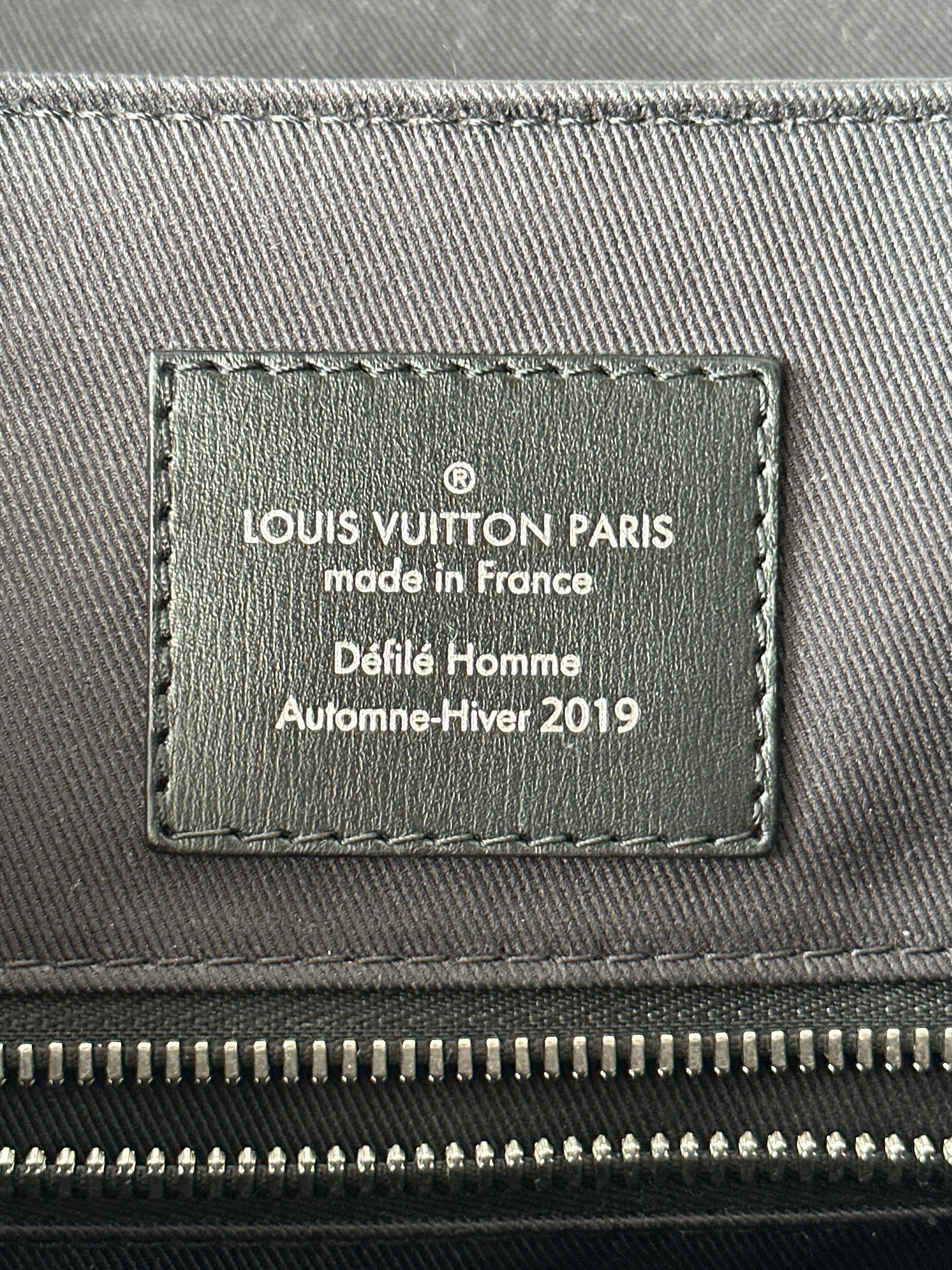 Louis Vuitton Black Flags Christopher Backpack