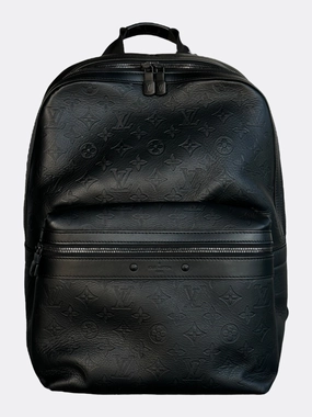 Louis Vuitton Black Shadow Monogram Sprinter Backpack