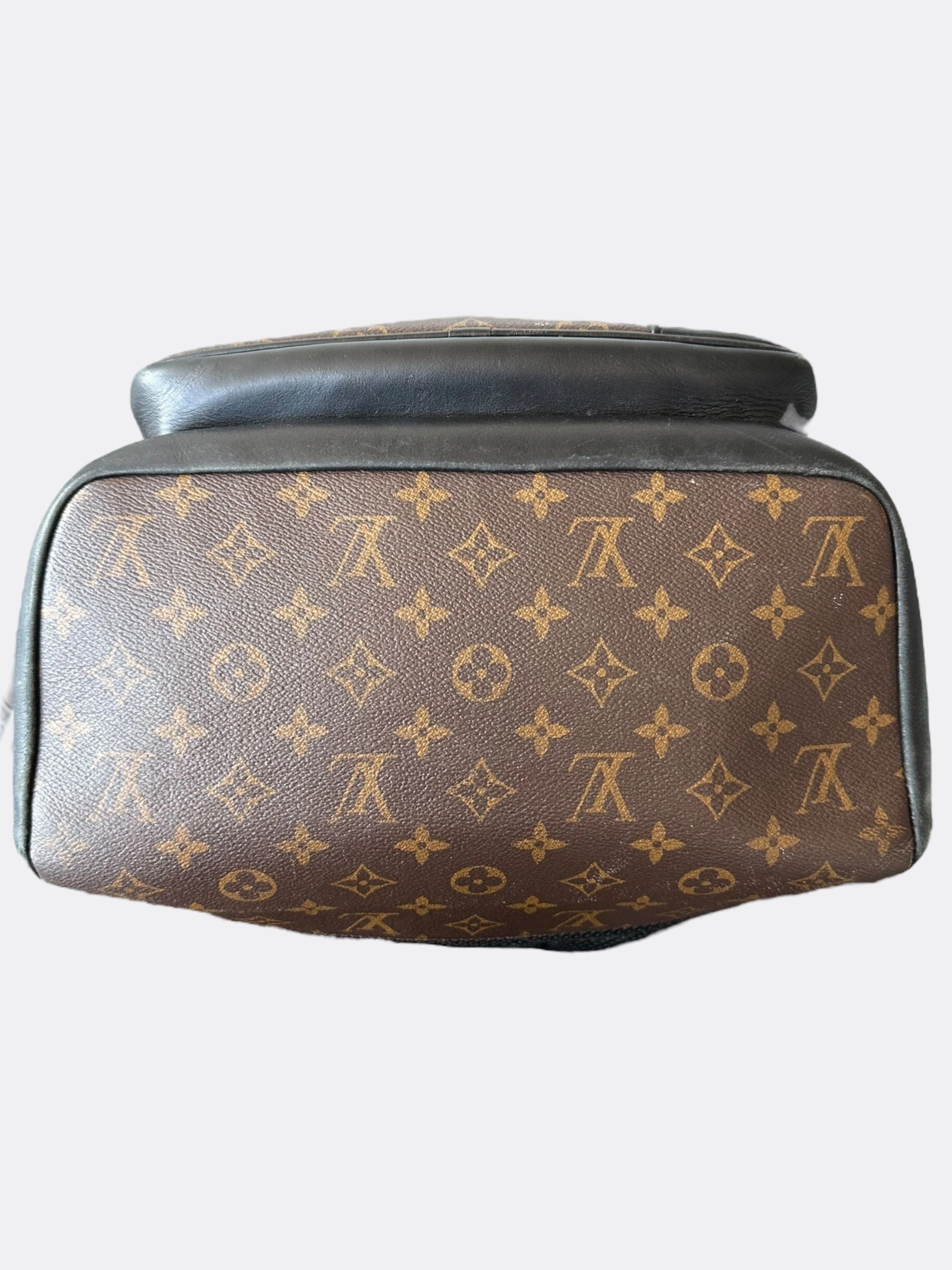 Louis Vuitton Brown & Black Monogram Dean Backpack