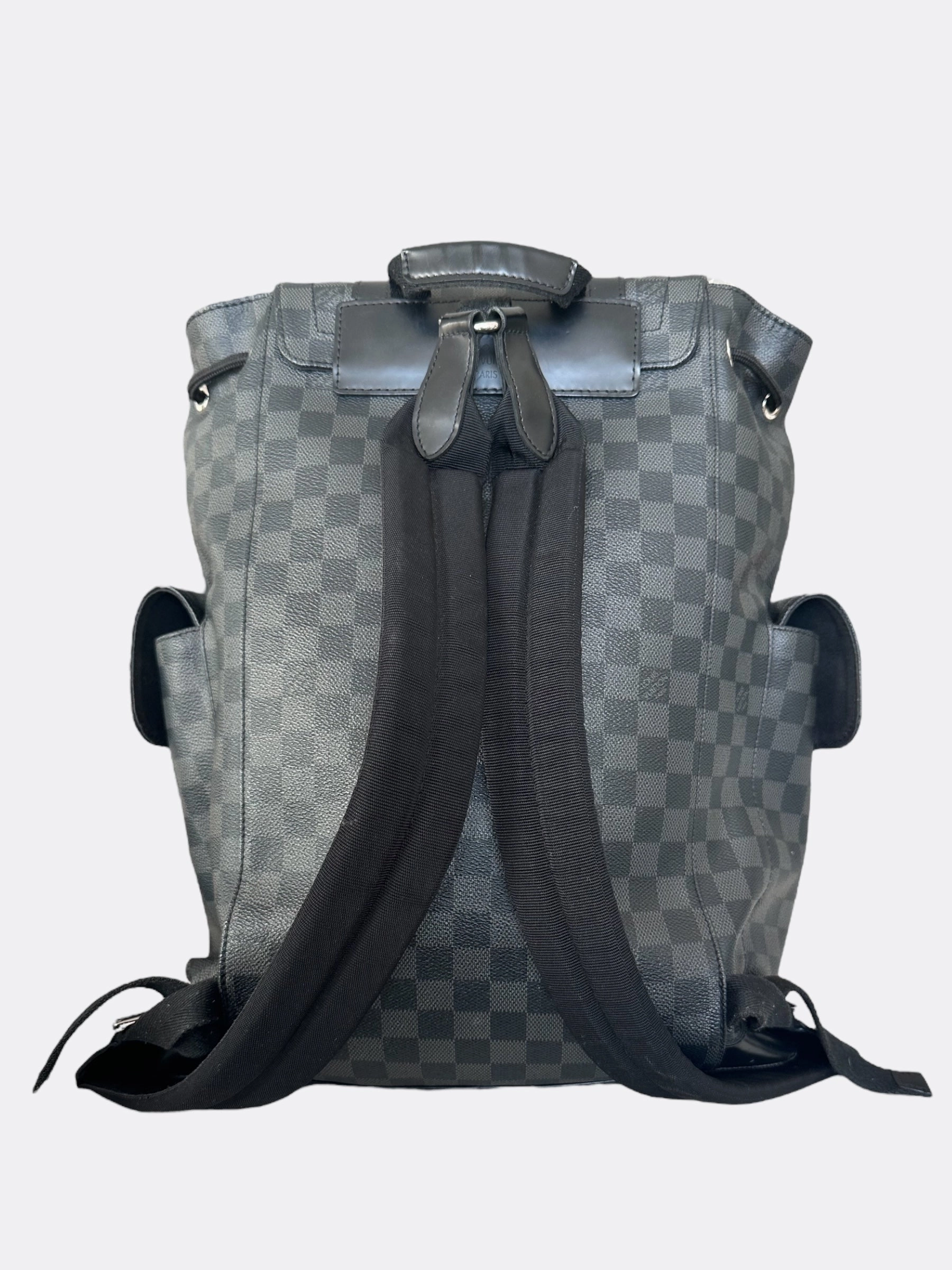 Louis Vuitton Damier Graphite Christopher Backpack