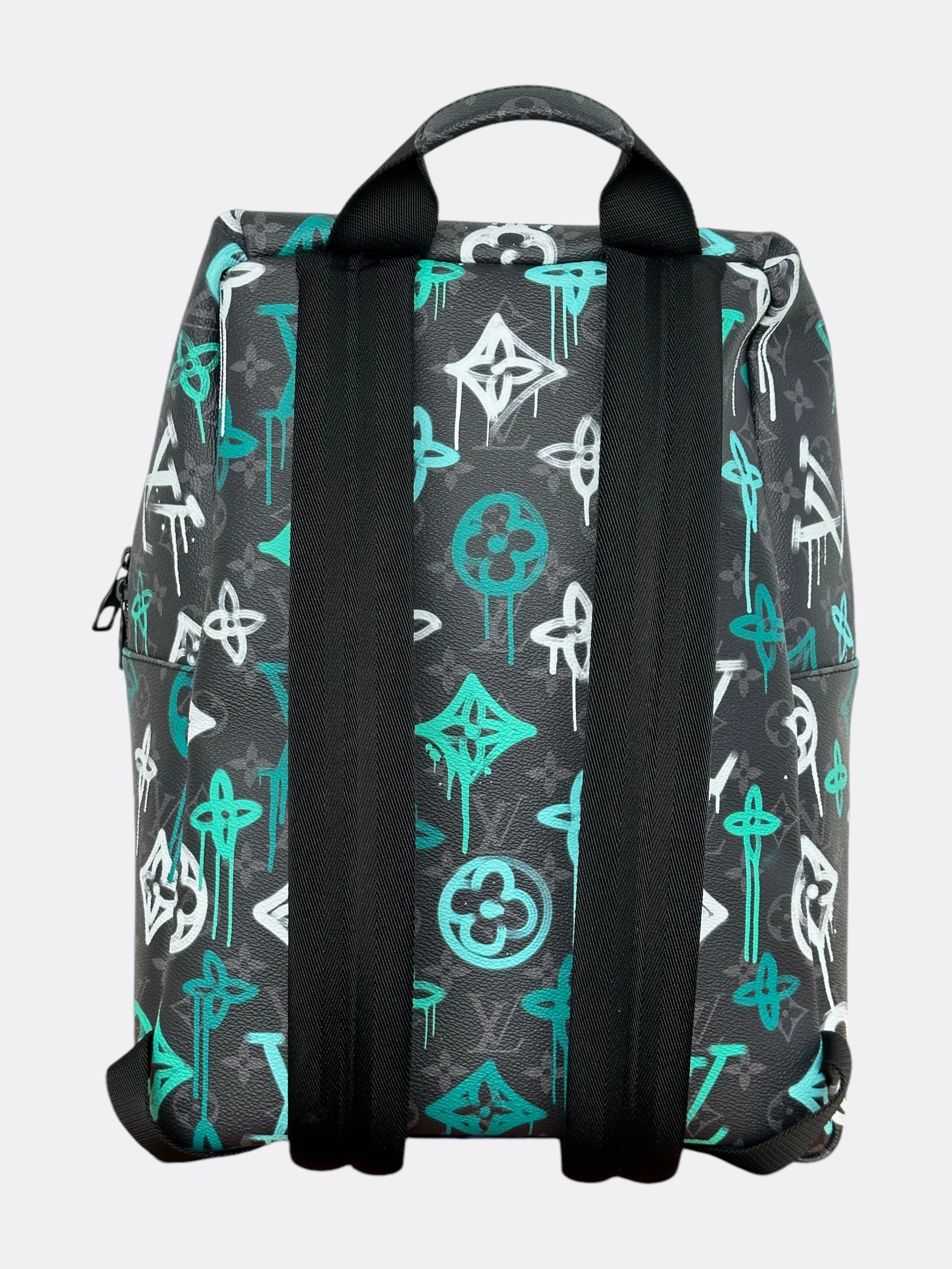 Louis Vuitton Graffiti Monogram Eclipse Discovery Backpack