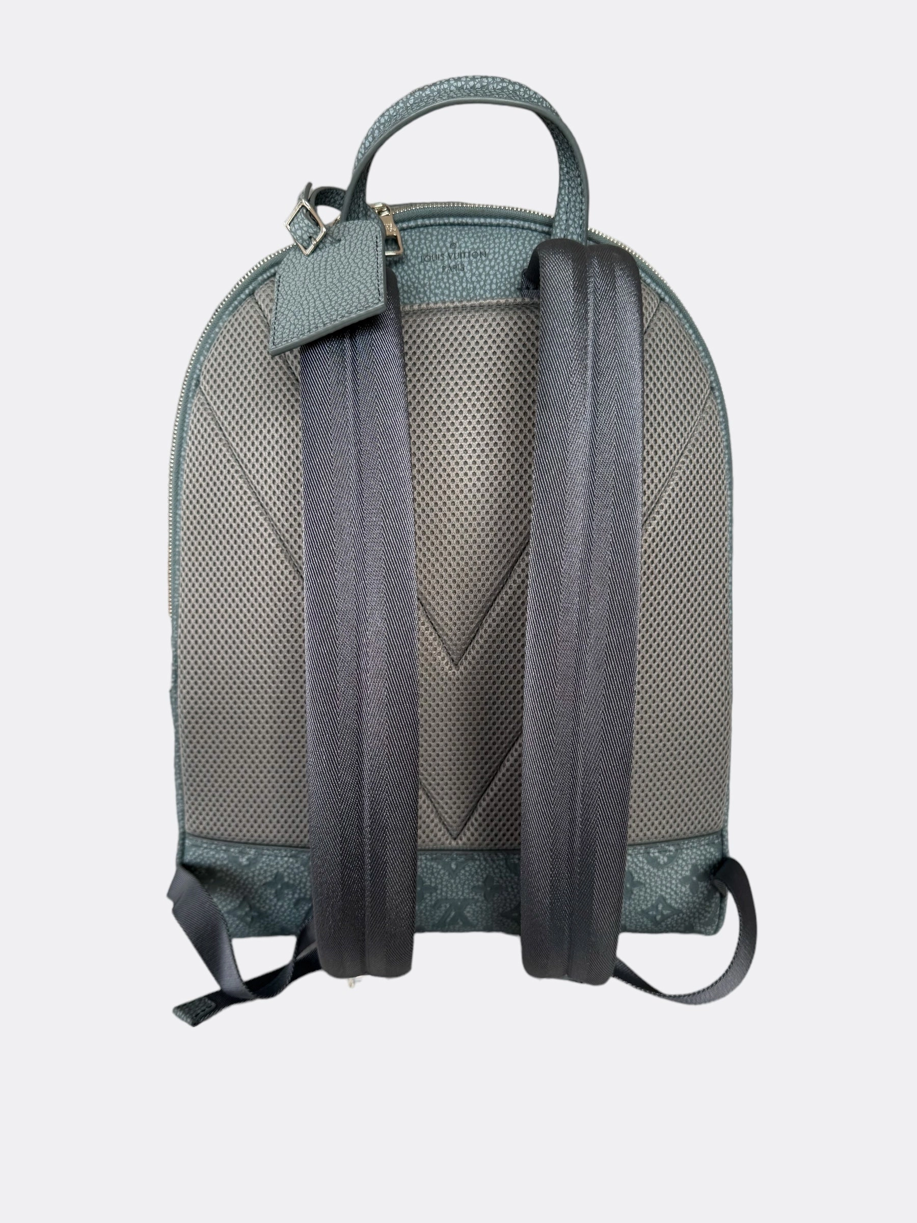 Louis Vuitton Granite Taurillon Monogram Climbing Ellipse Backpack
