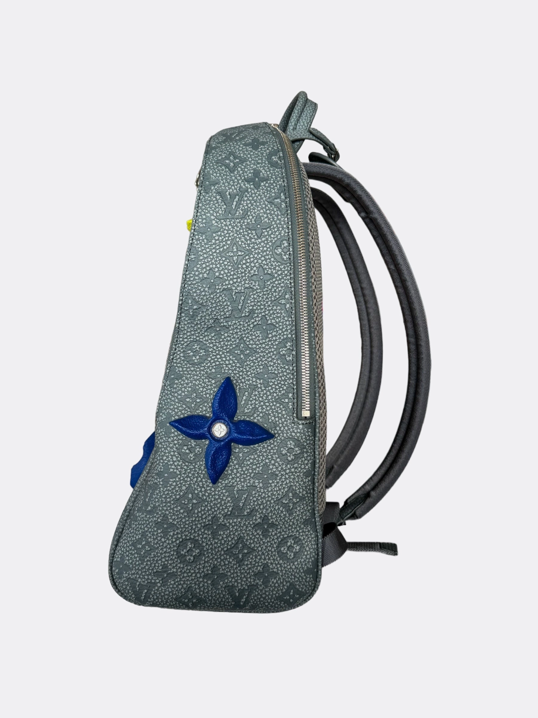 Louis Vuitton Granite Taurillon Monogram Climbing Ellipse Backpack