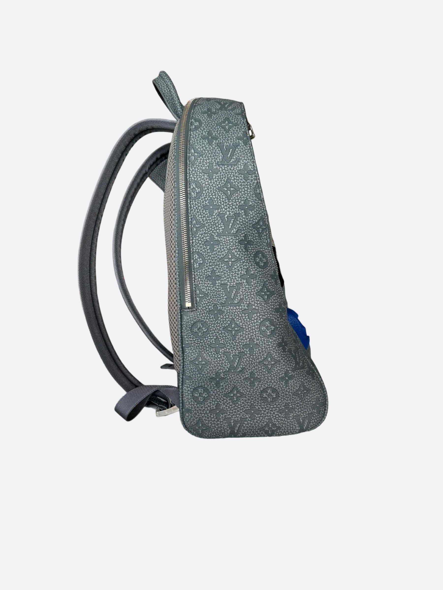 Louis Vuitton Granite Taurillon Monogram Climbing Ellipse Backpack