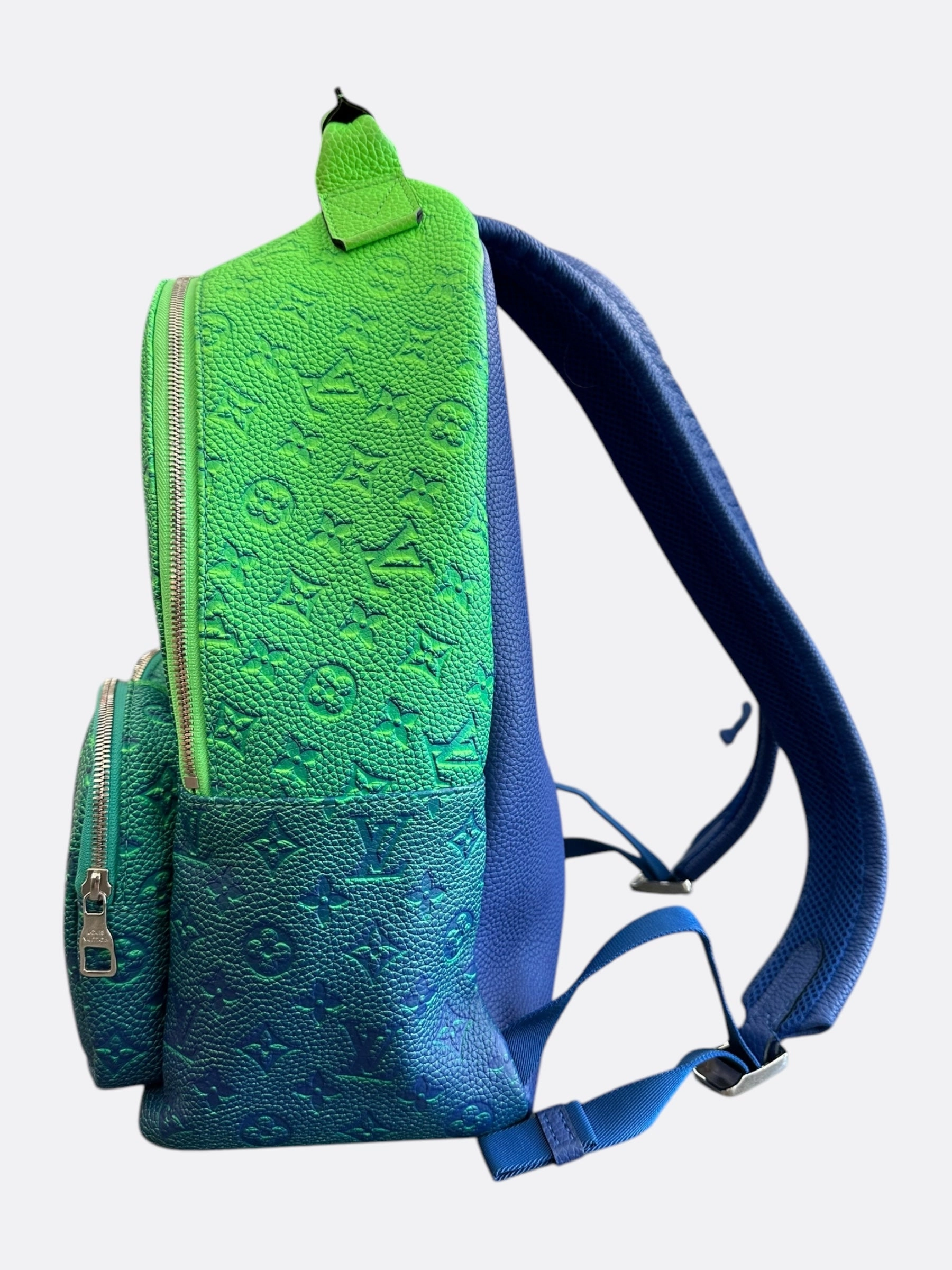 Louis Vuitton Green Taurillon Illusion Monogram Backpack