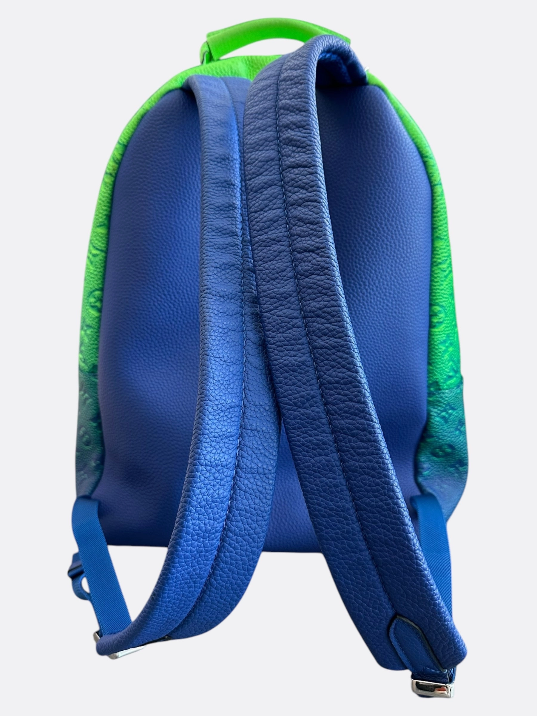 Louis Vuitton Green Taurillon Illusion Monogram Backpack