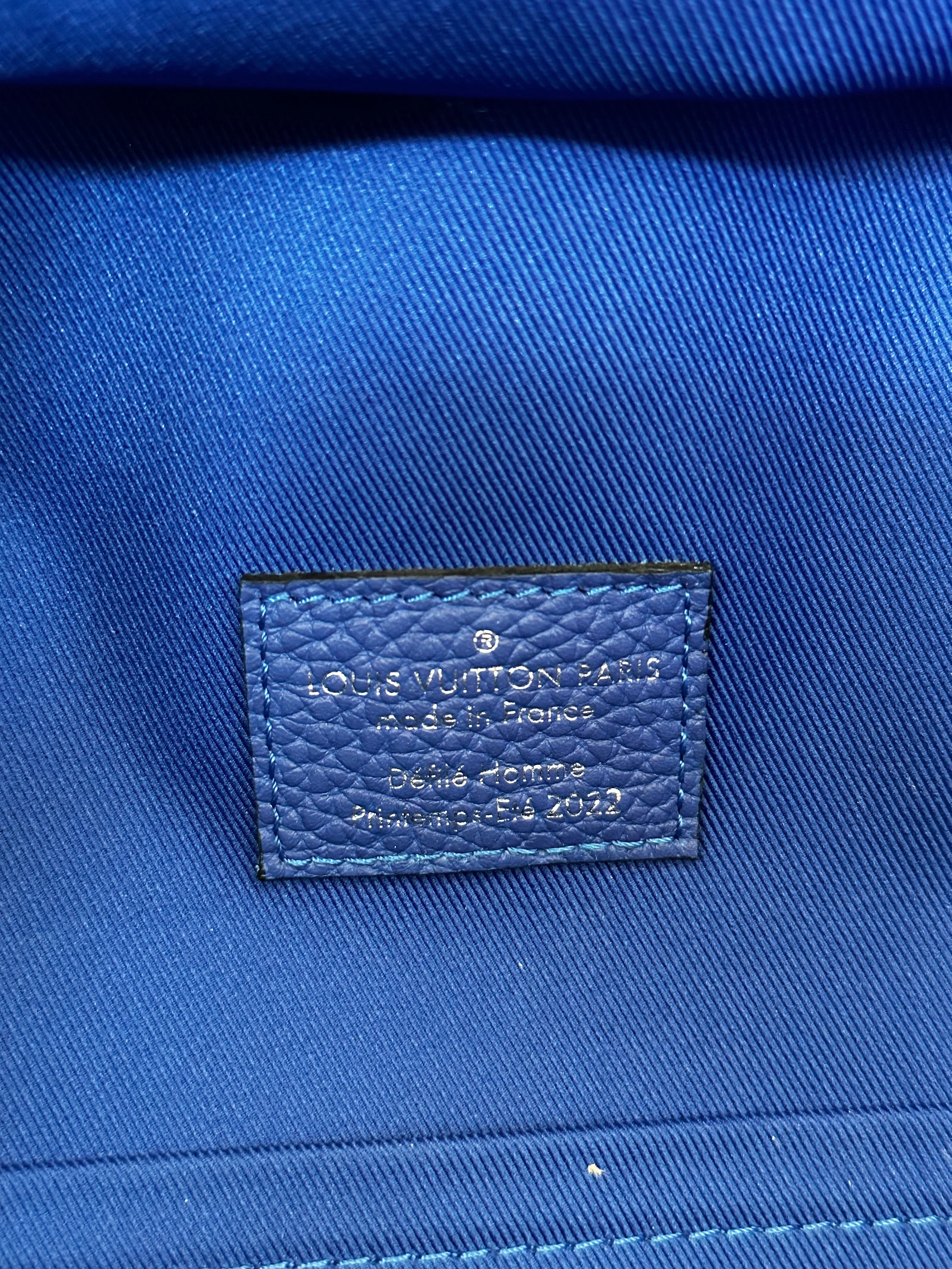 Louis Vuitton Green Taurillon Illusion Monogram Backpack