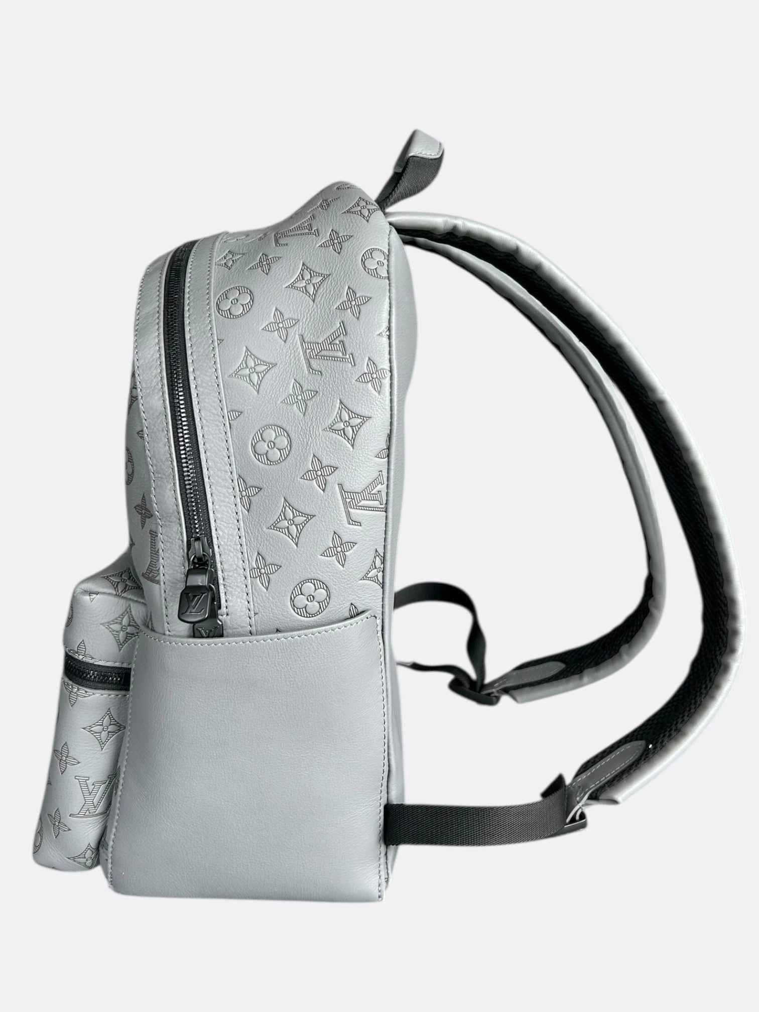 Louis Vuitton Grey Shadow Monogram Discovery Backpack